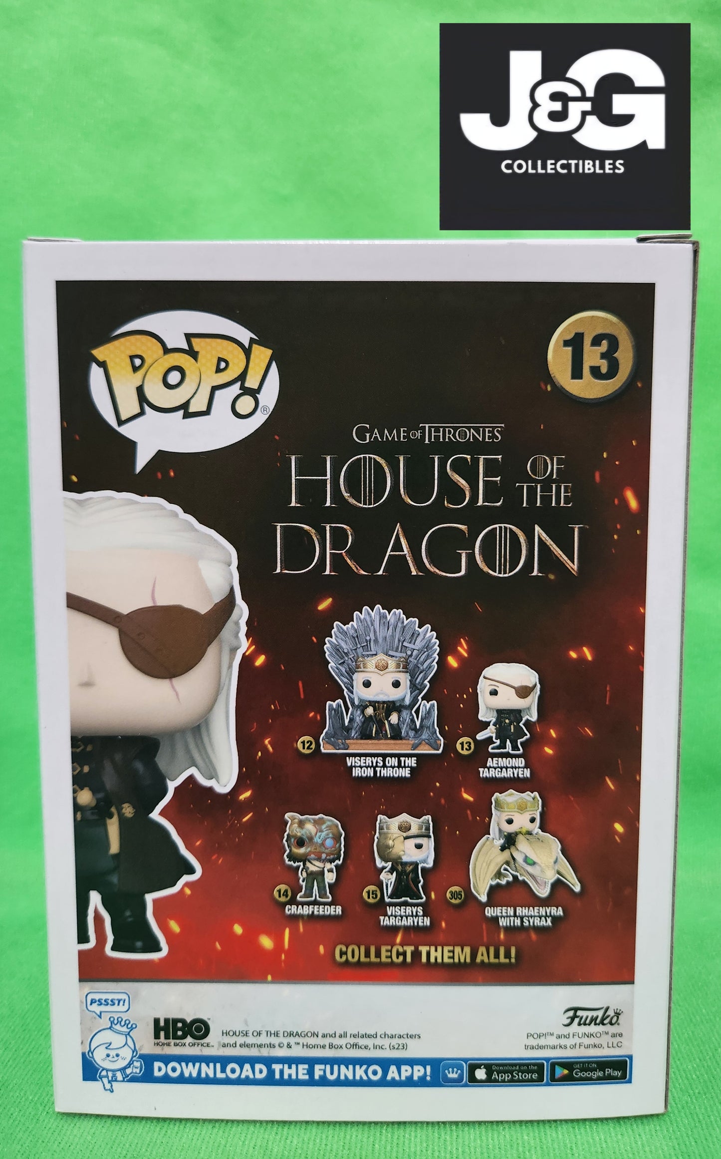 Funko Pop! House of the Dragon Aemond Targaryen