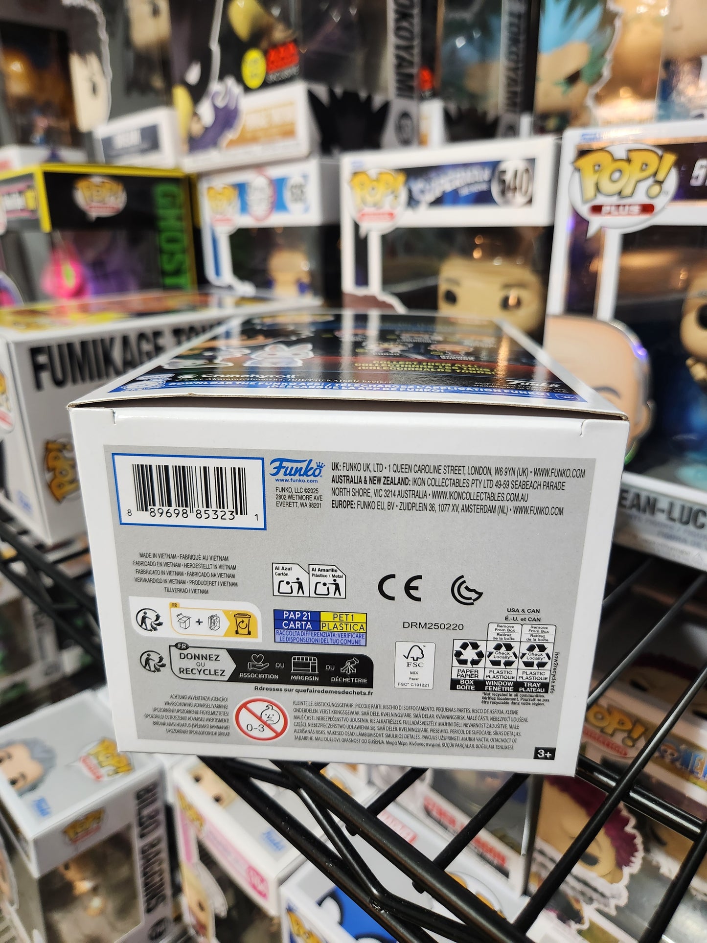 Funko Pop! Jujutsu Kaisen Megumi Fushiburo With Rabbit