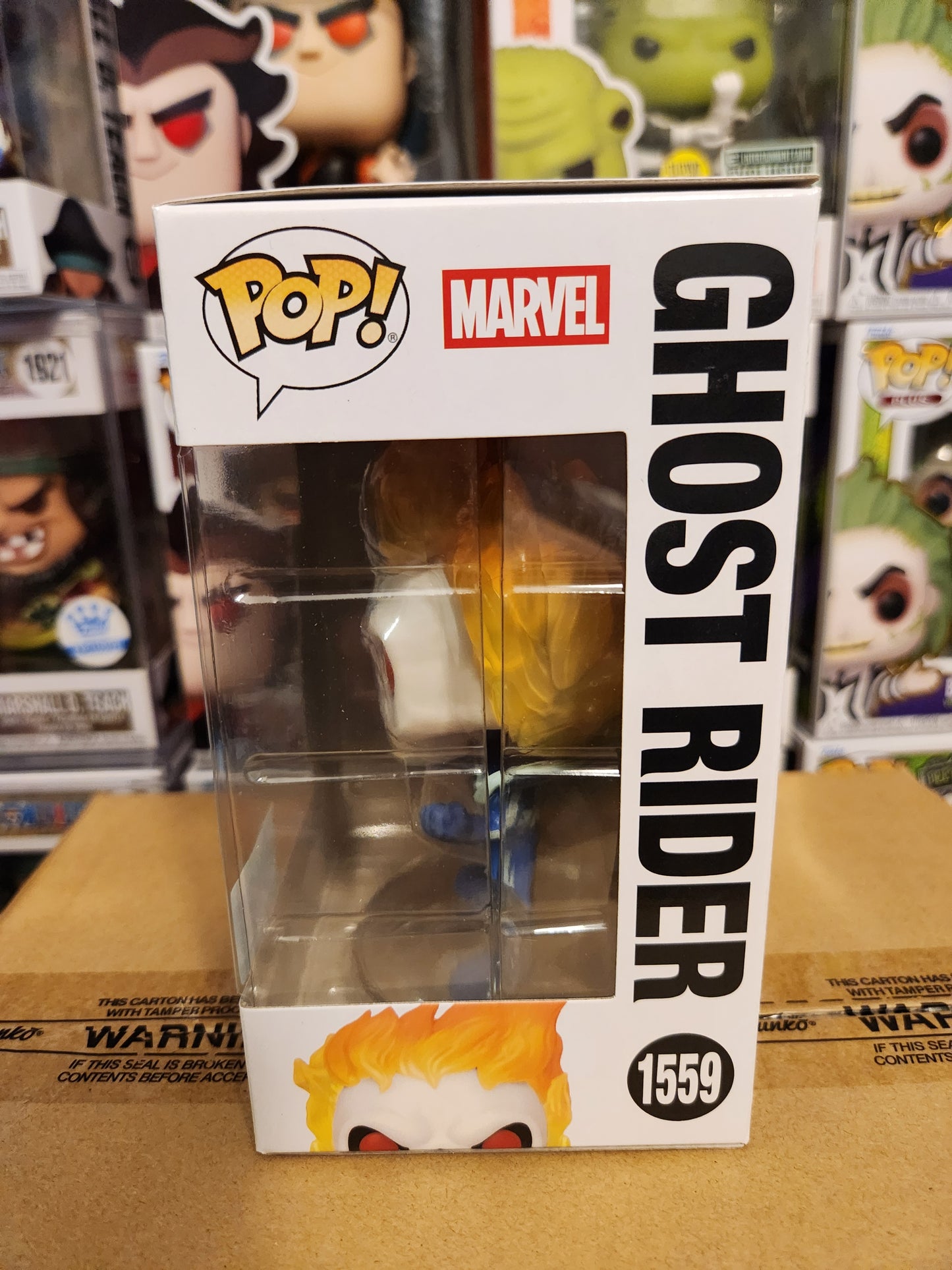 Funko Pop! Marvel Strange Tales Ghost Rider Glow Exclusive