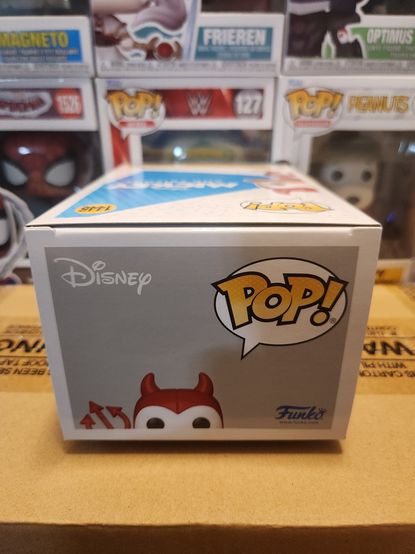 Funko Pop! Disney Devil Donald with Pumpkin Blacklight Chase Exclusive