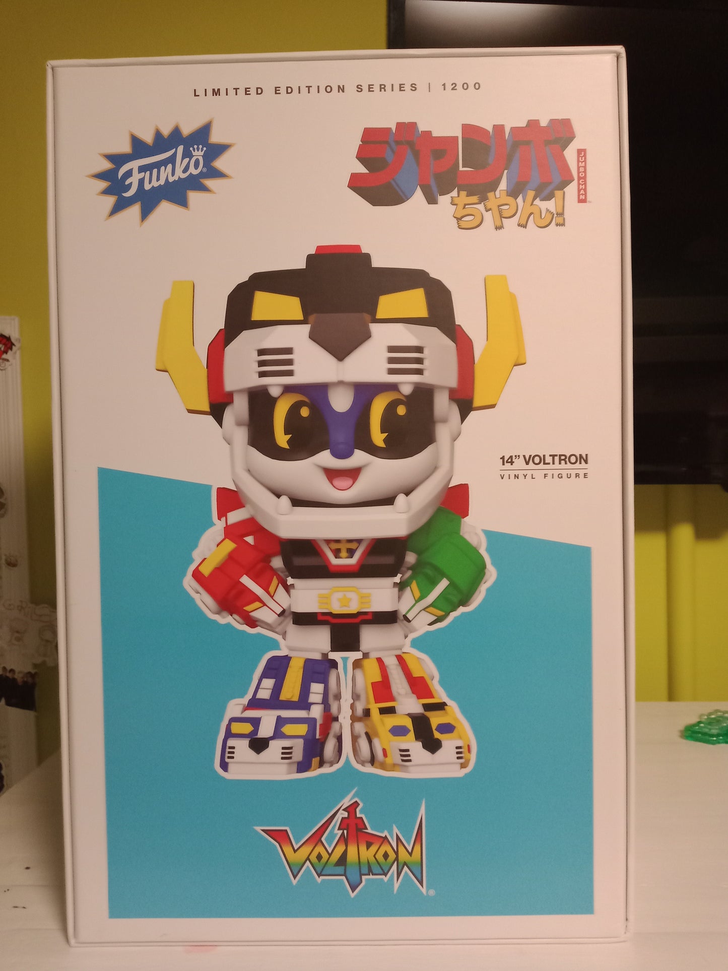 Funko Pop! Jumbo Chan Voltron! 14'' Vinyl Limited Edition 1 OF 1200 Made