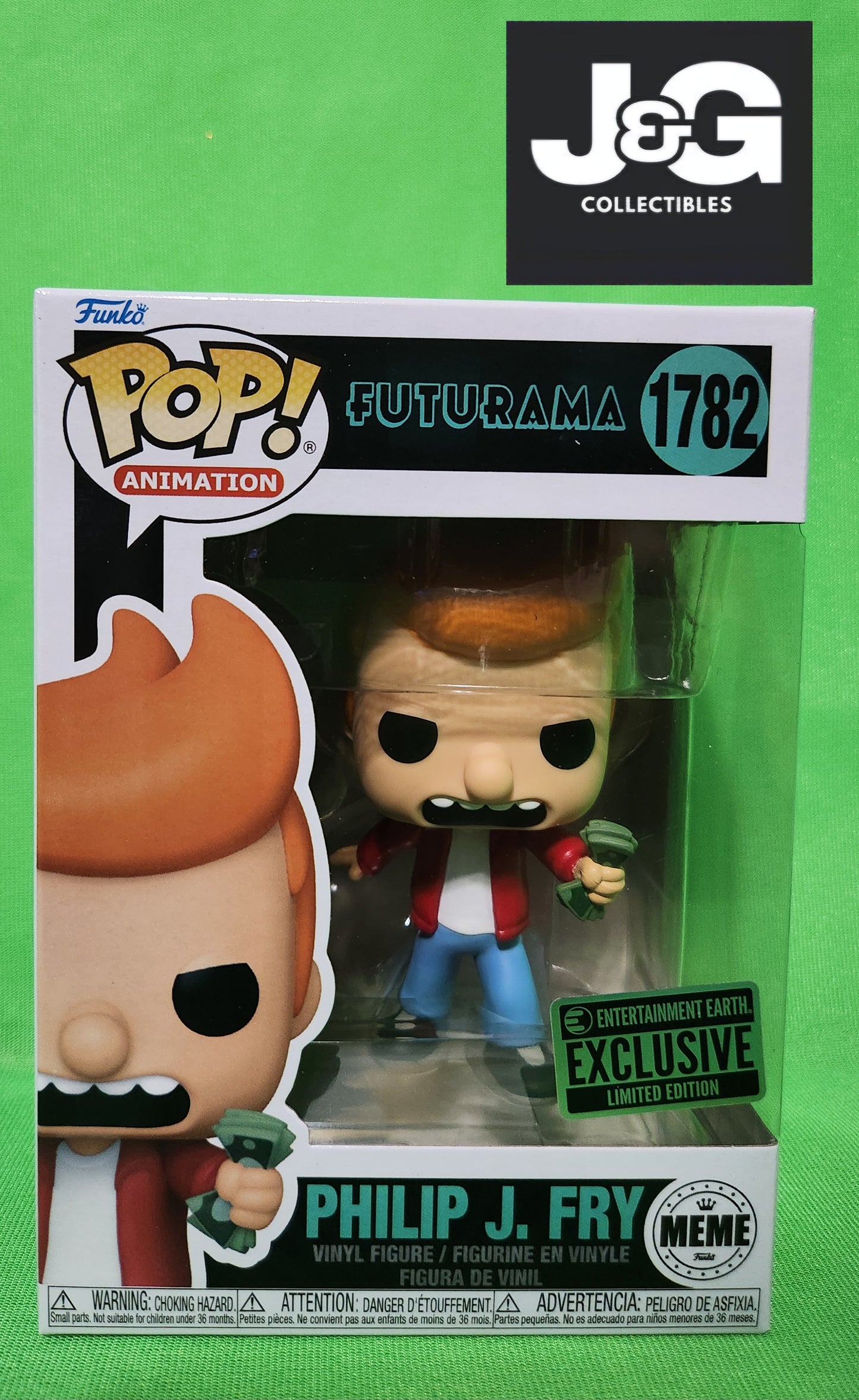 Funko Pop! Futurama Philip J Fry Take My Money Exclusive