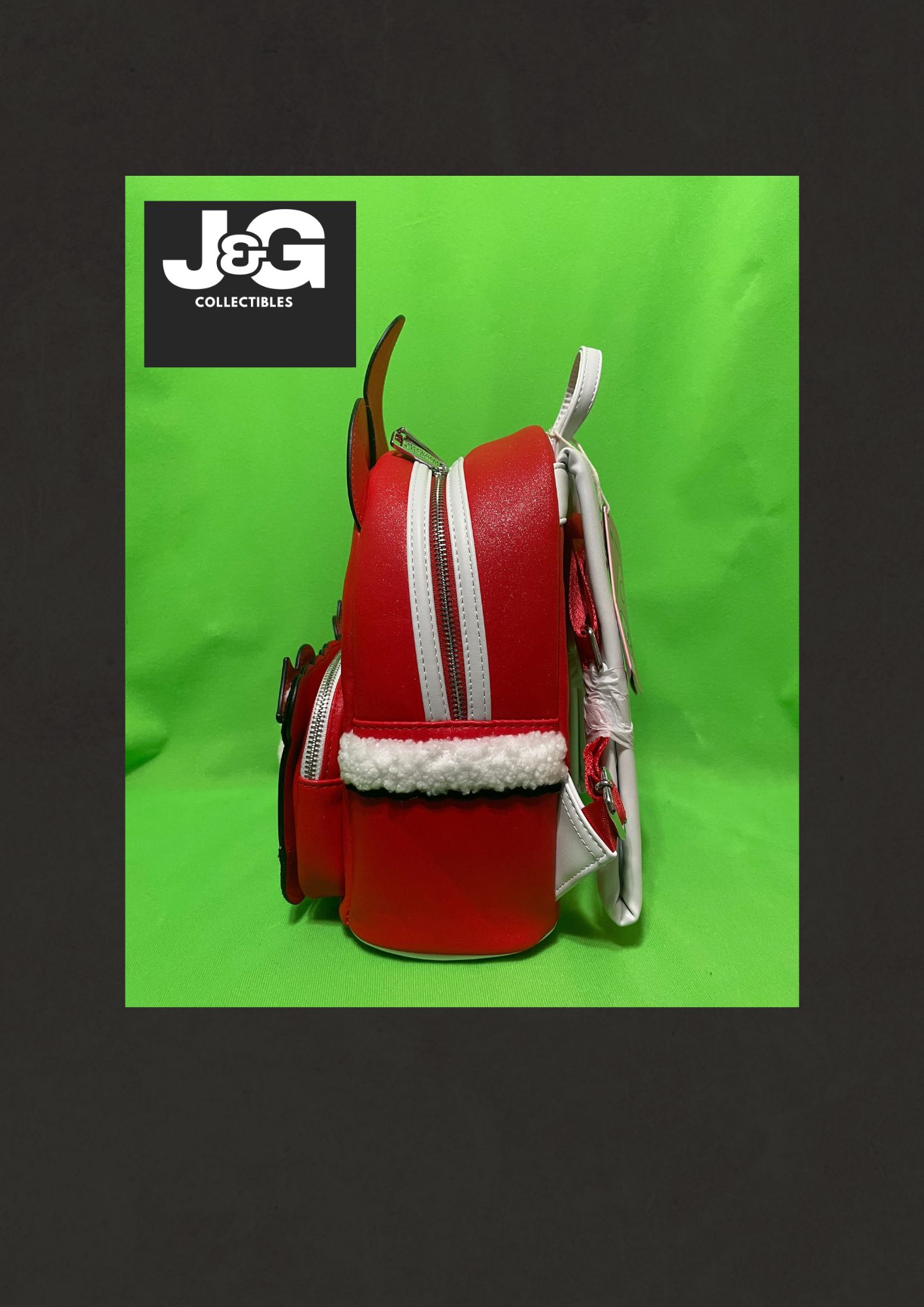 Loungefly My Melody Holiday Bell Winter Mini Backpack