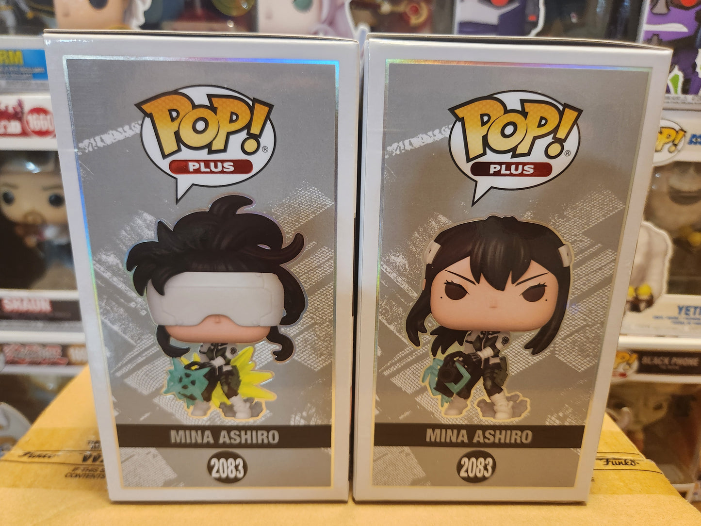 Funko Pop! Plus Kaiju No. 8 Mina Ashiro Chase And Common Bundle
