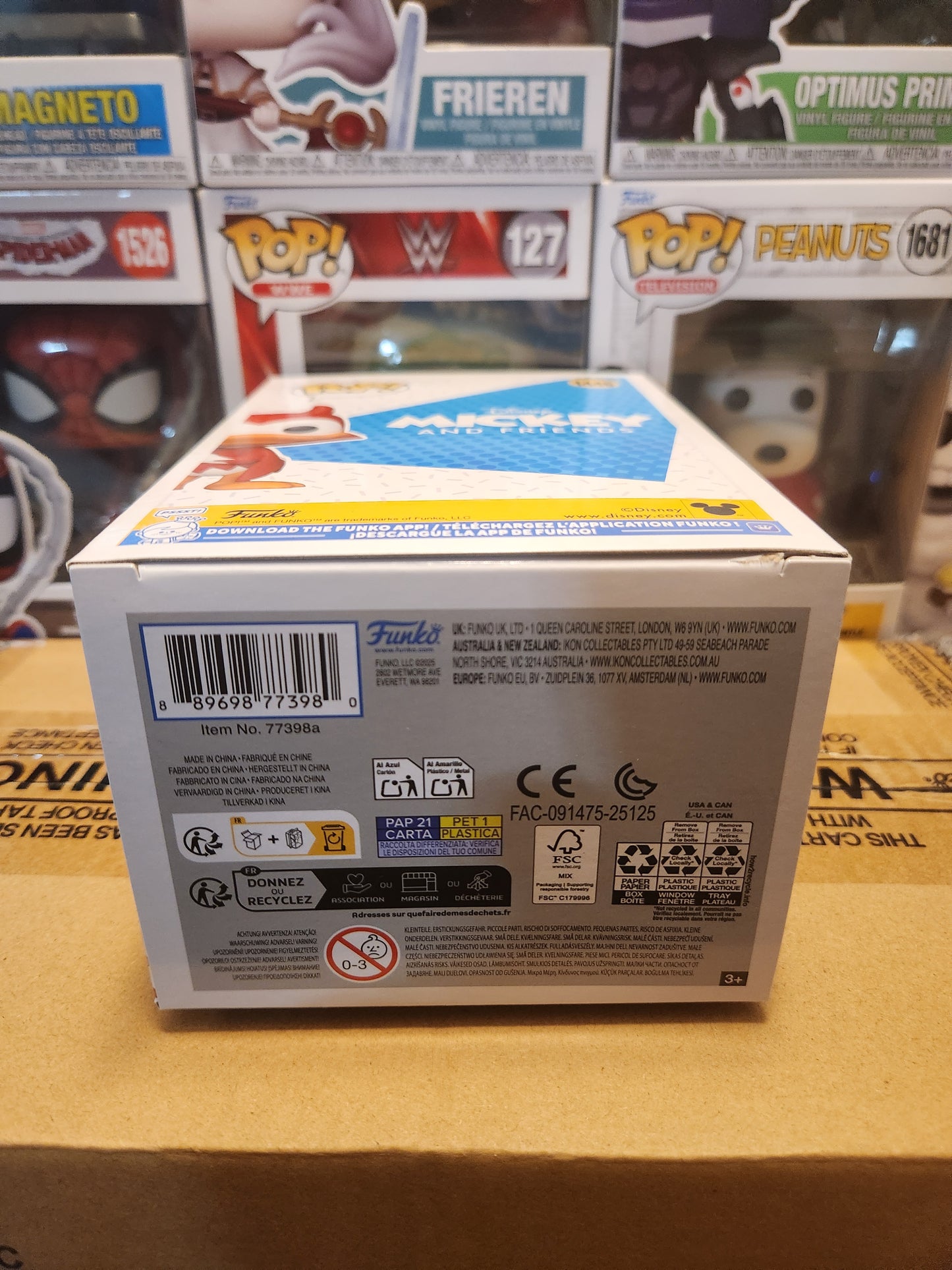 Funko Pop! Disney Devil Donald with Pumpkin Blacklight Chase Exclusive