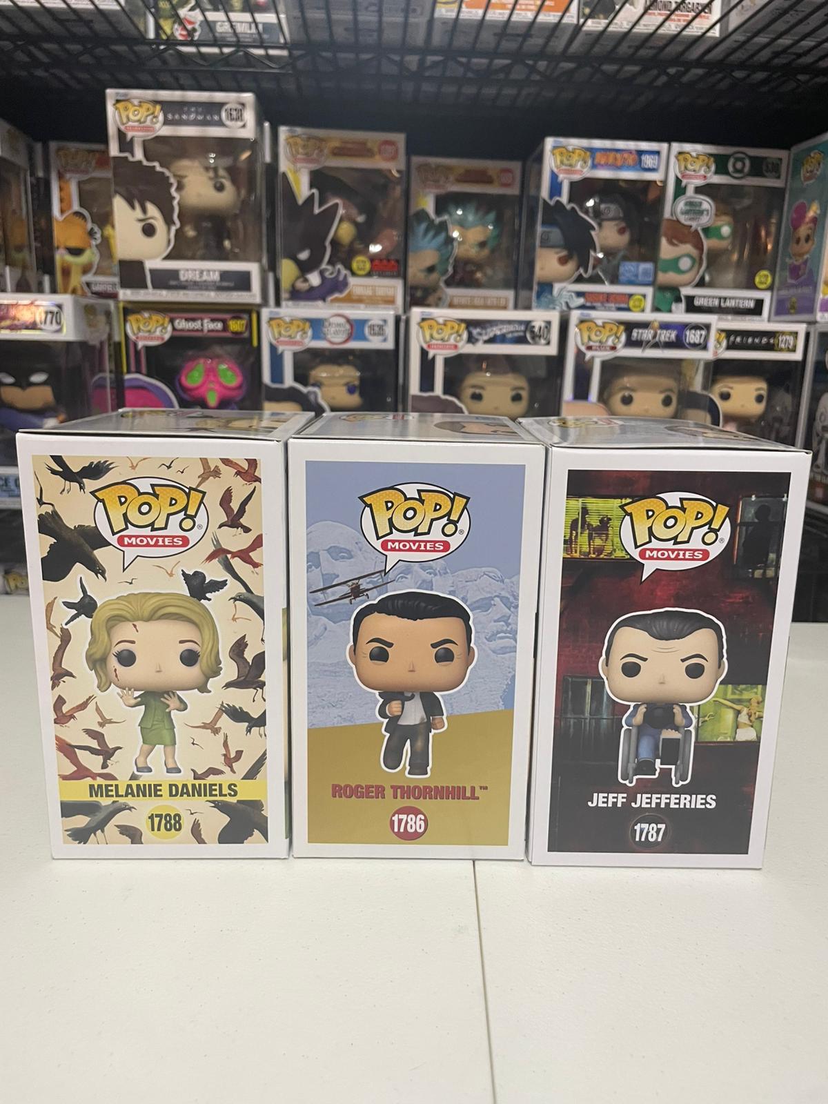 Funko Pop! Alfred Hitchcock Movies Funko Set Of 3 Pops