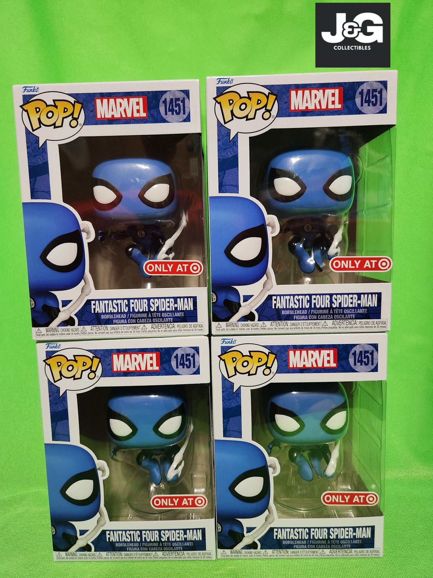 Funko Pop! Marvel Fantastic Four Spider Man Exclusive