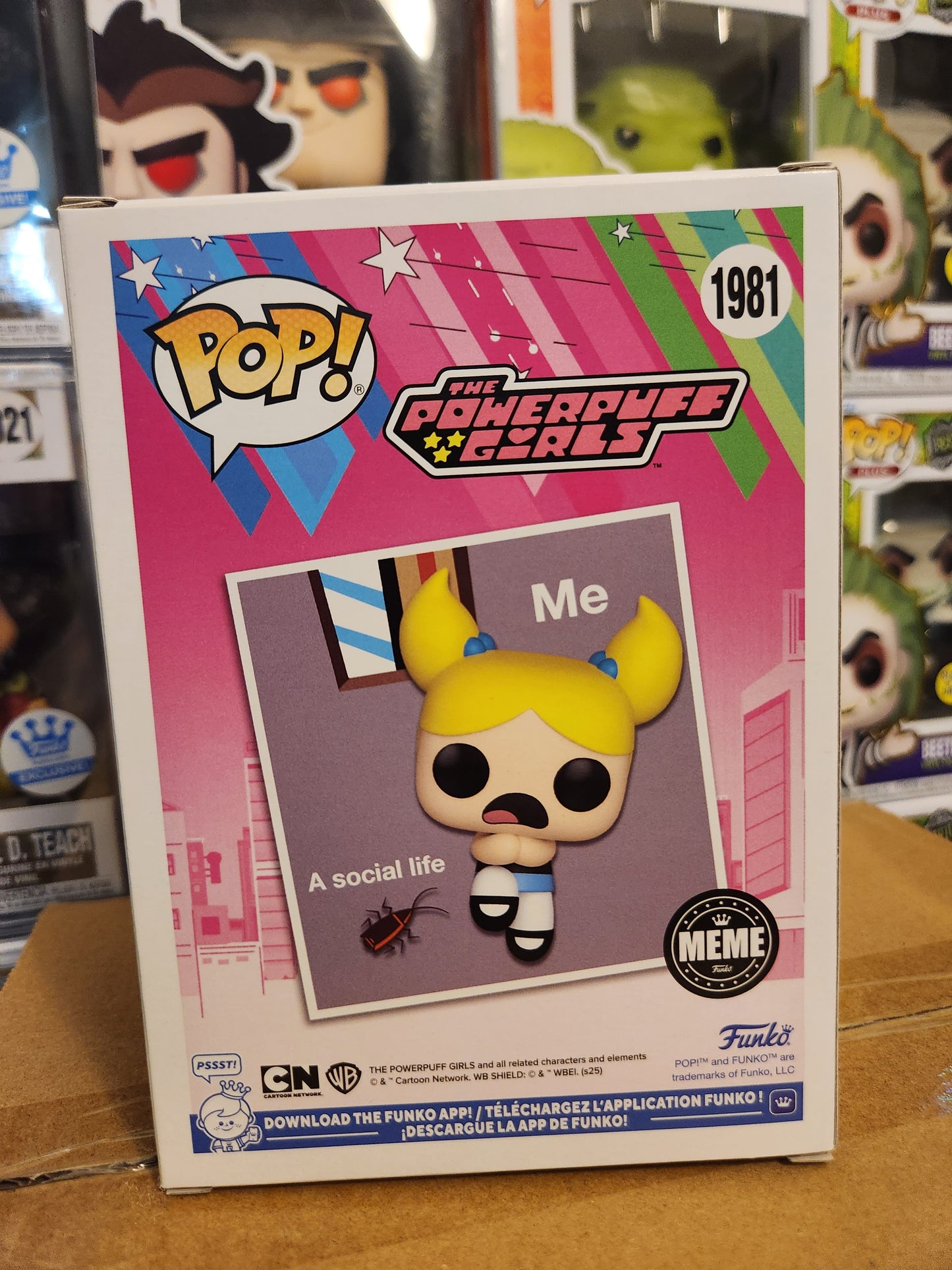 Funko Pop! Cartoon Network Bubbles Meme