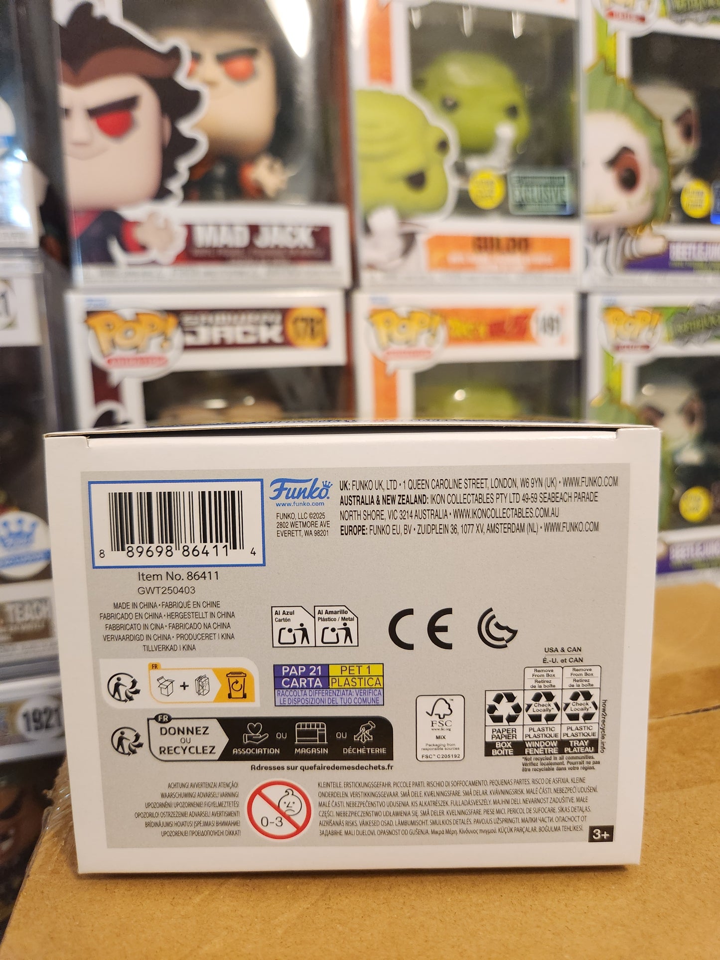 Funko Pop! Sayings Friends Joey Tribbiani