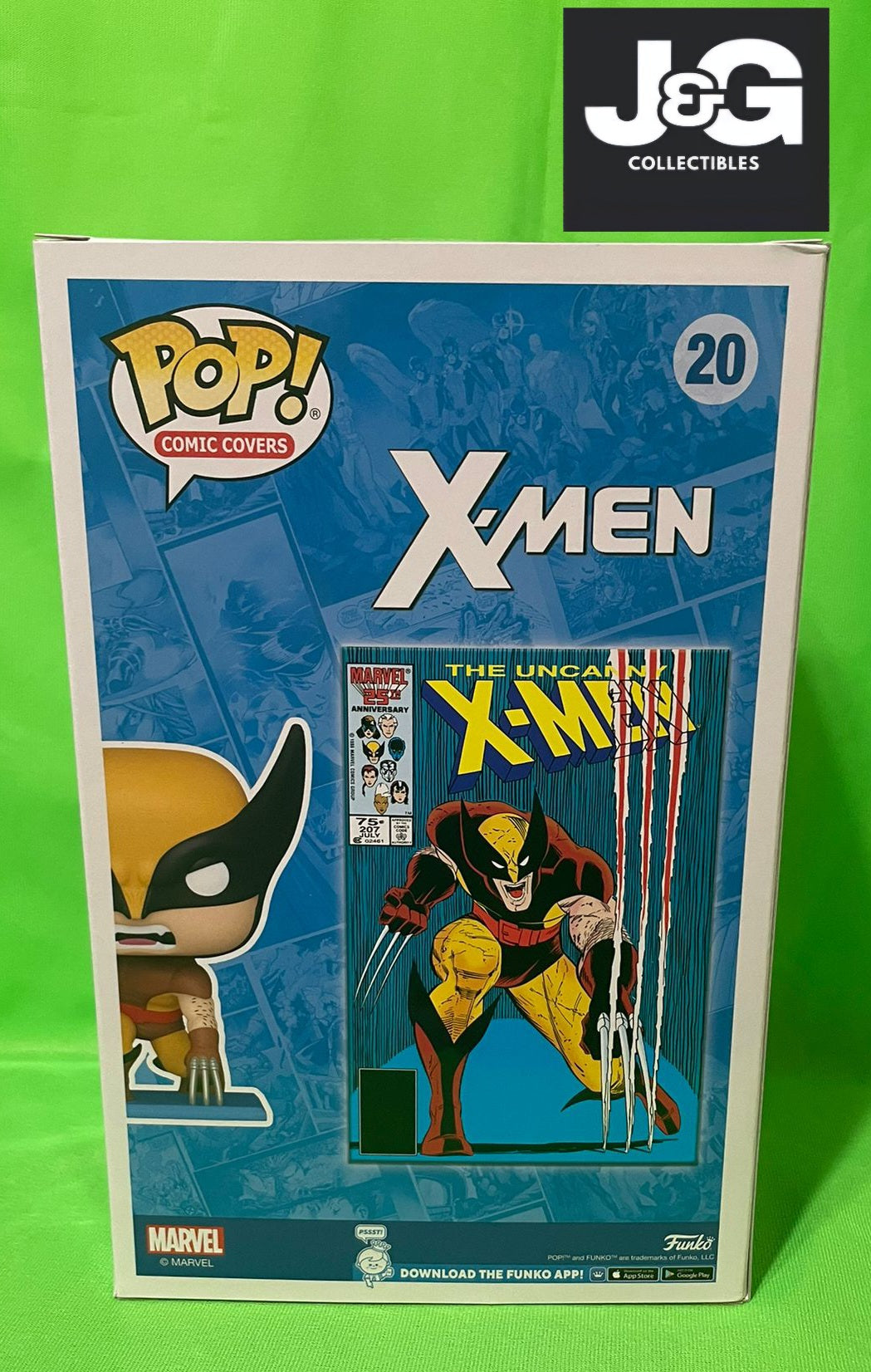 Funko Pop! Comic Book Cover Marvel Wolverine Exclusive
