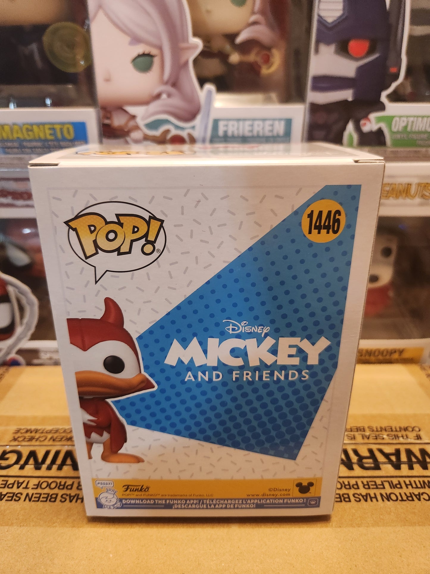 Funko Pop! Disney Devil Donald with Pumpkin Blacklight Chase Exclusive