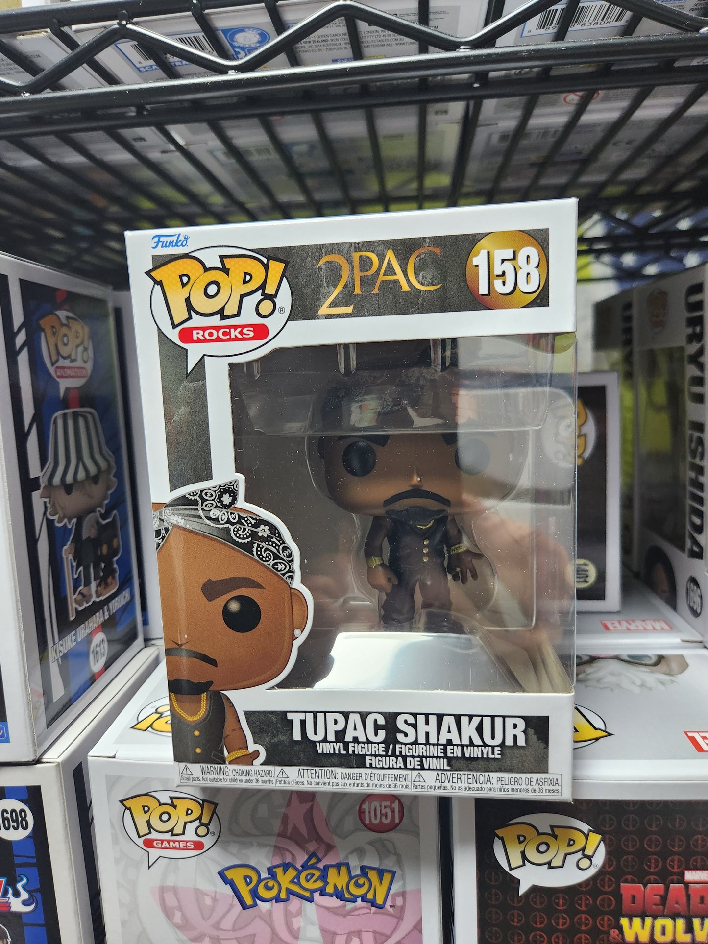 Funko Pop! Tupac Tupac Shakur With Vest