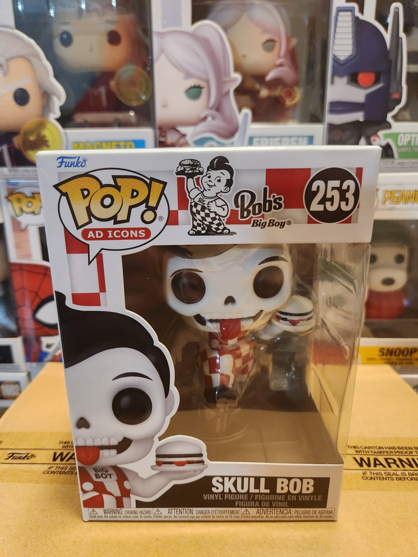 Funko POP! Ad Icons Bob's Big Boy Skull Bob