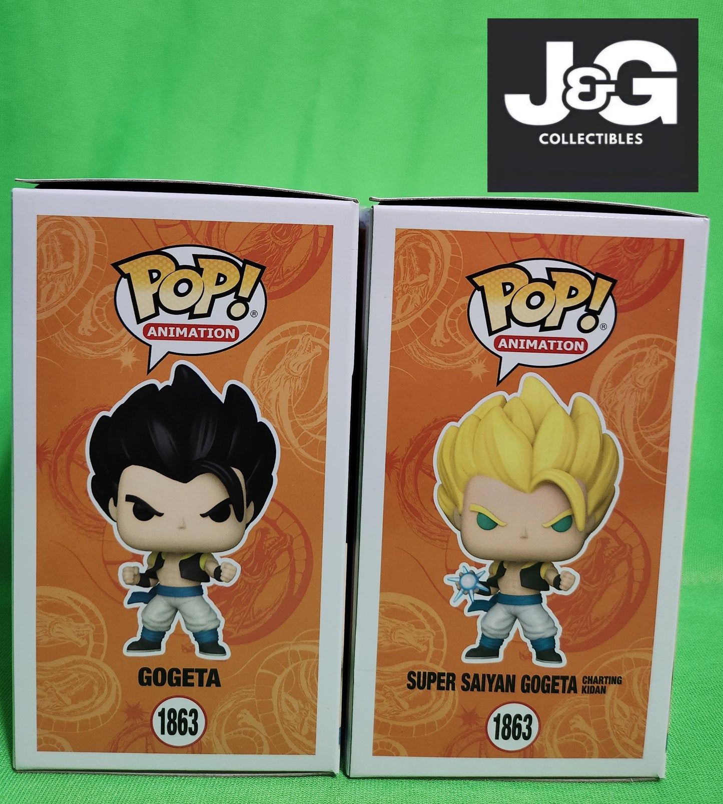 Funko Pop! Dragon Ball Suoer Broly Gogeta Chase and Common Set