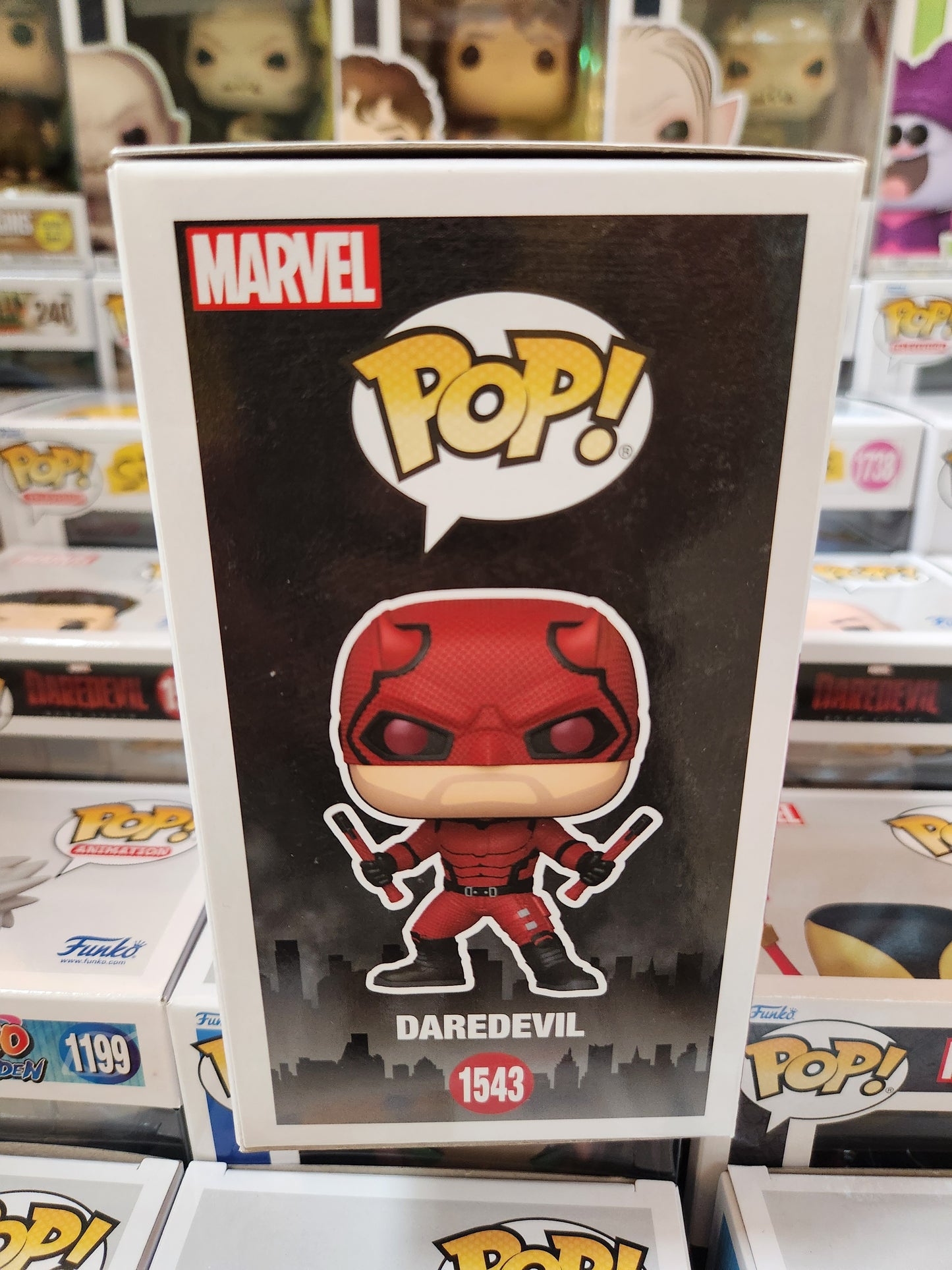 Funko Pop! Daredevil Born Again Daredevil With Nunchuks