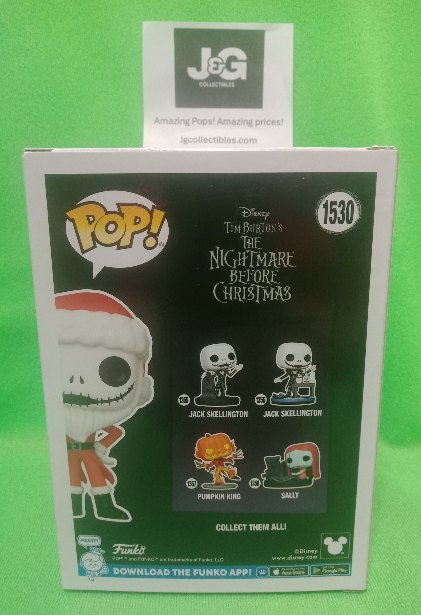 Funko Pop! Disney Santa Jack Skellington Holiday Exclusive