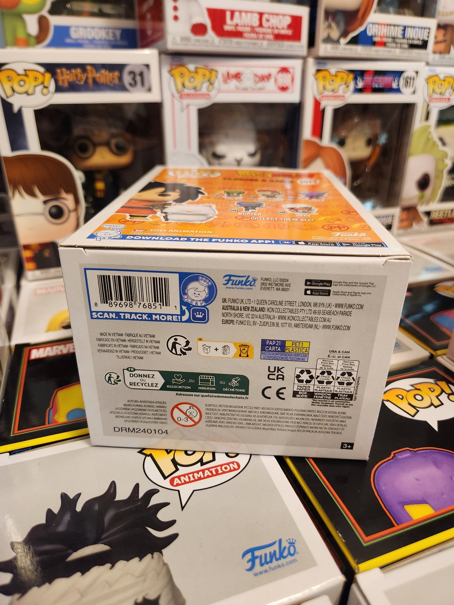 Funko Pop! Dragon Ball Yajirobe and Karin Exclusive