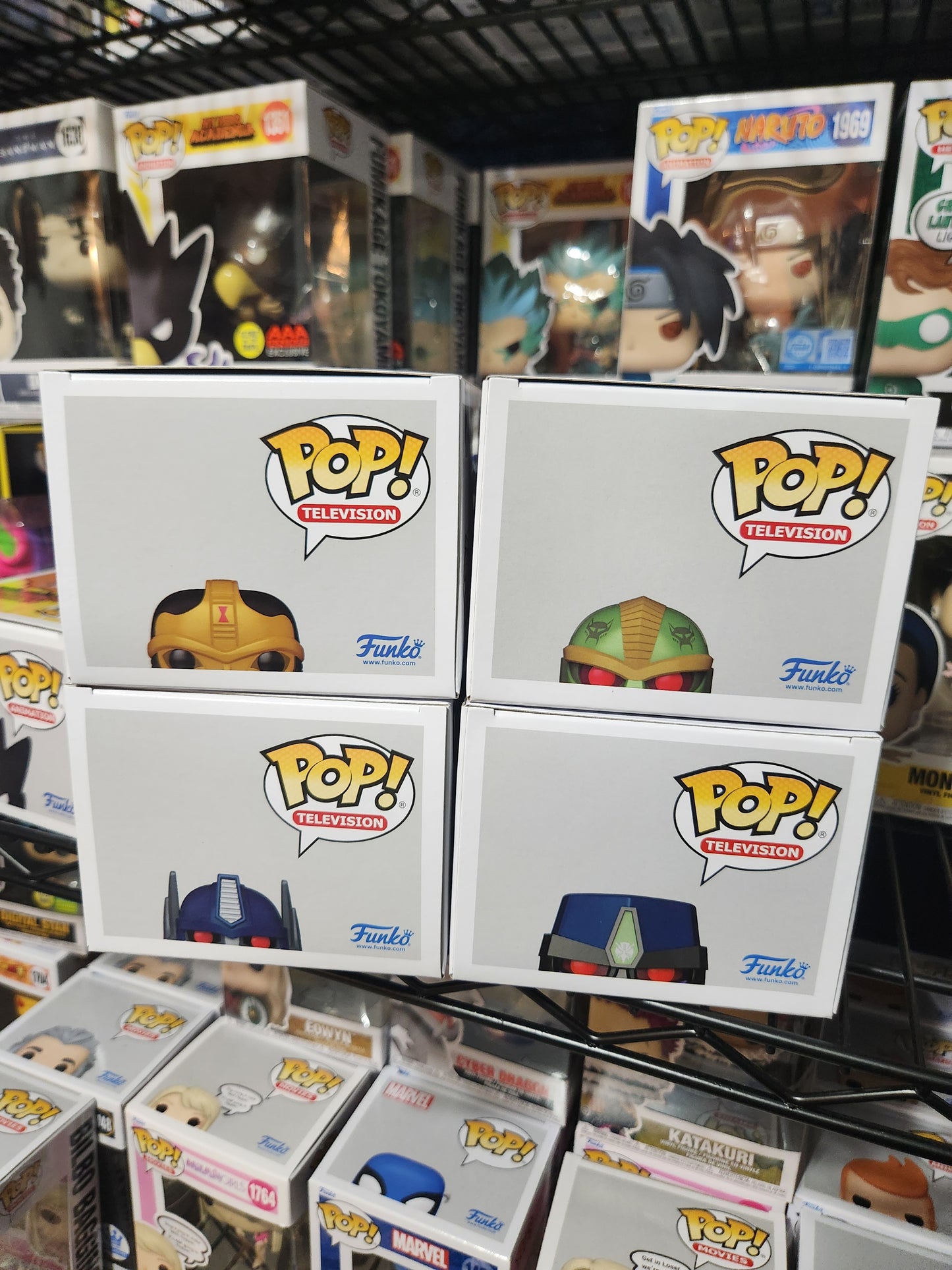 Funko Pop! Transformers Beast Wars Set Of 4 Pops