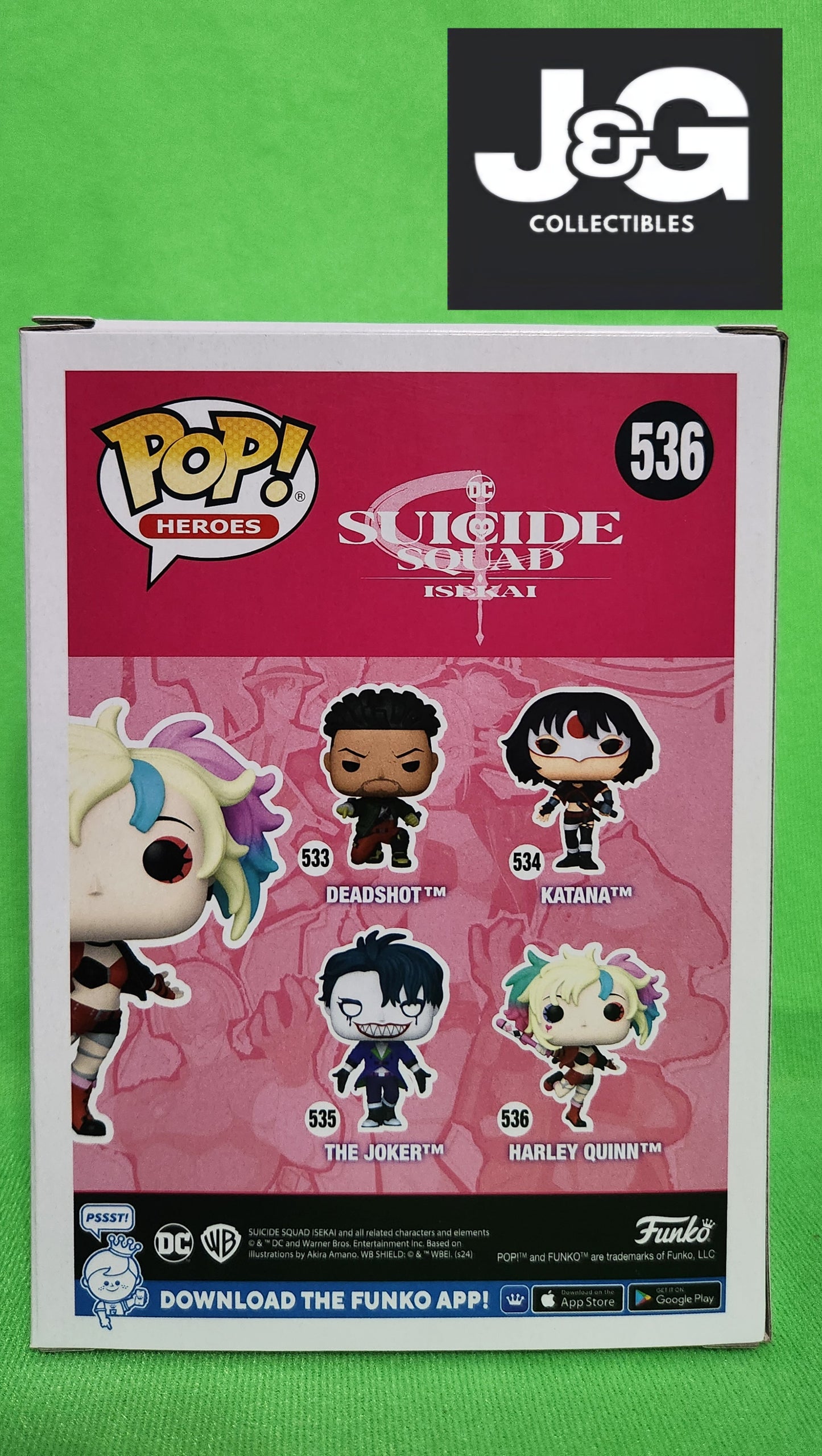 Funko Pop! Suicide Squad Isekai Harley Quinn