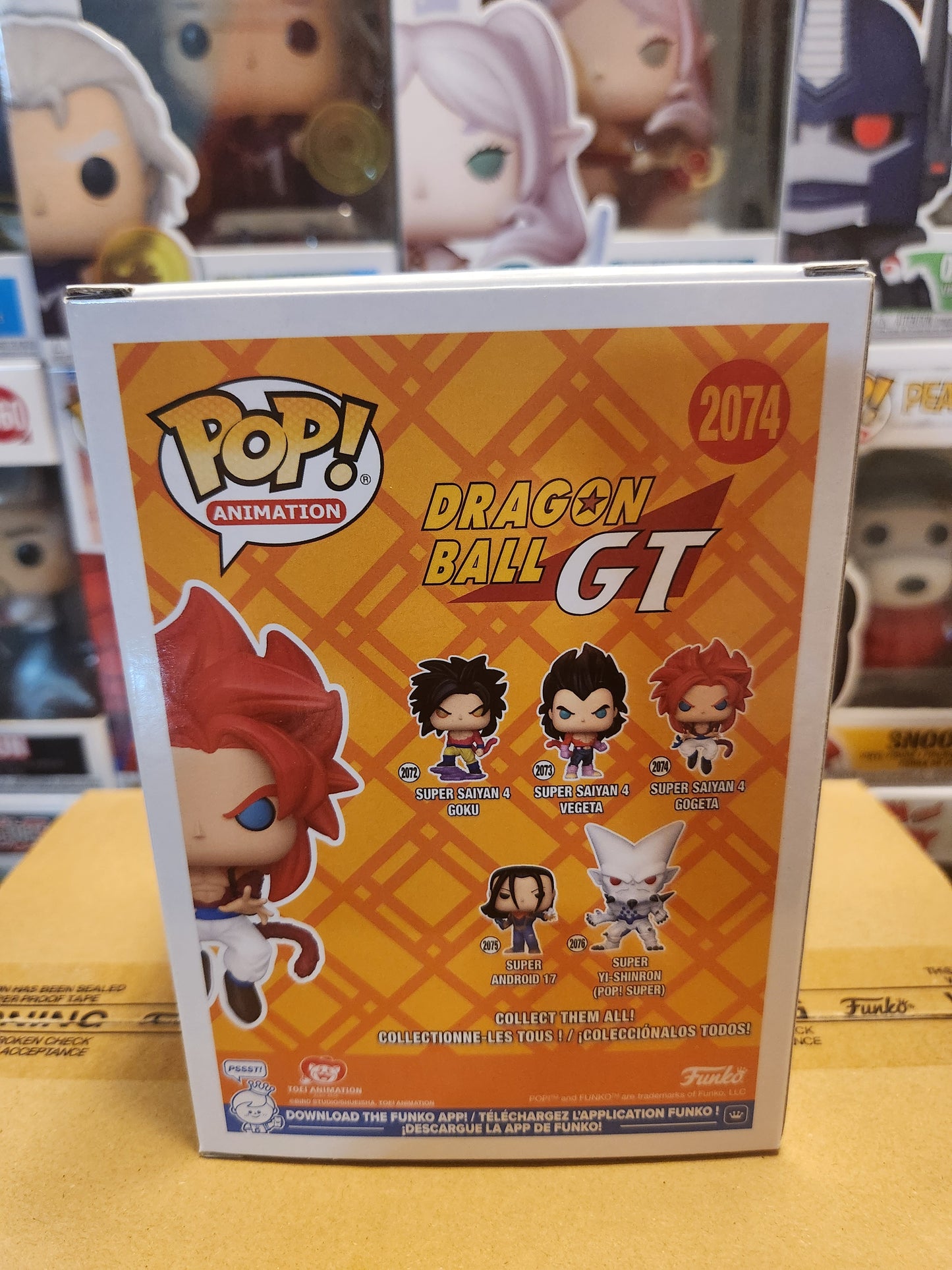 Funko Pop! Dragon Ball GT Super Saiyan 4 Gogeta