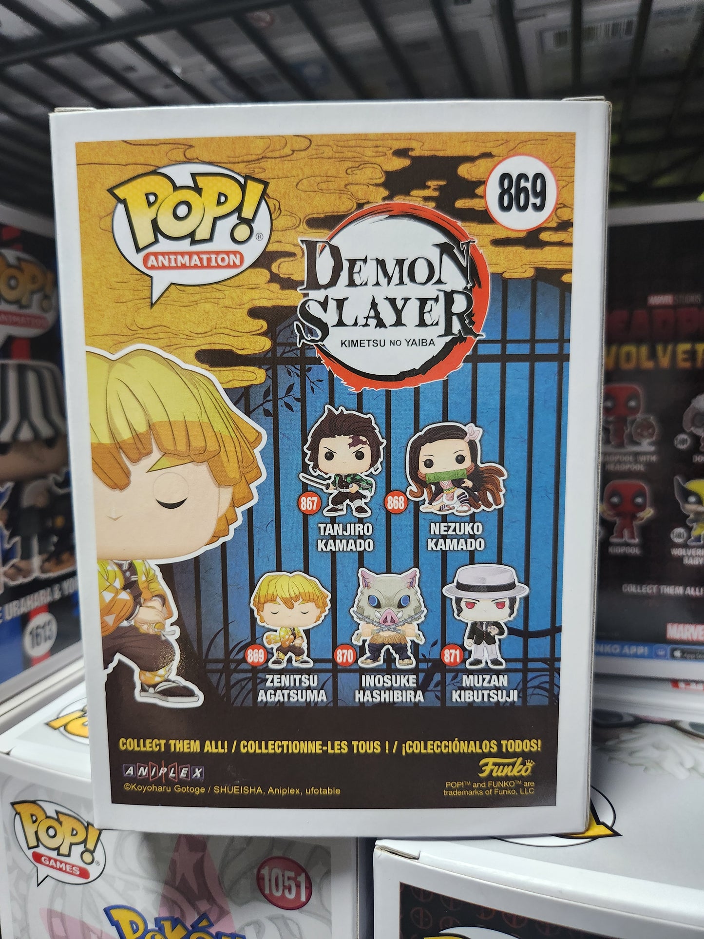 Funko Pop! Demon Slayer Zenitsu Agatsuma