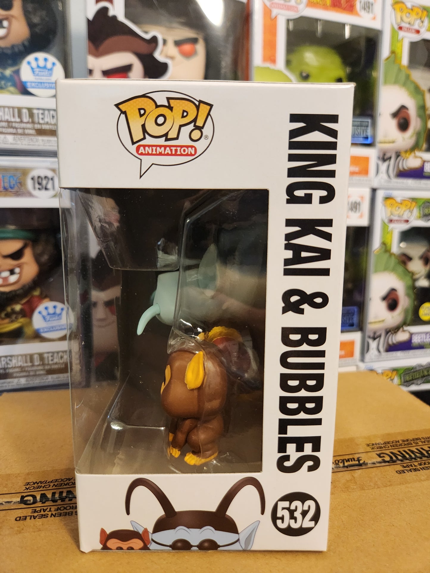 Funko Pop! Dragon Ball King Kai & Bubbles