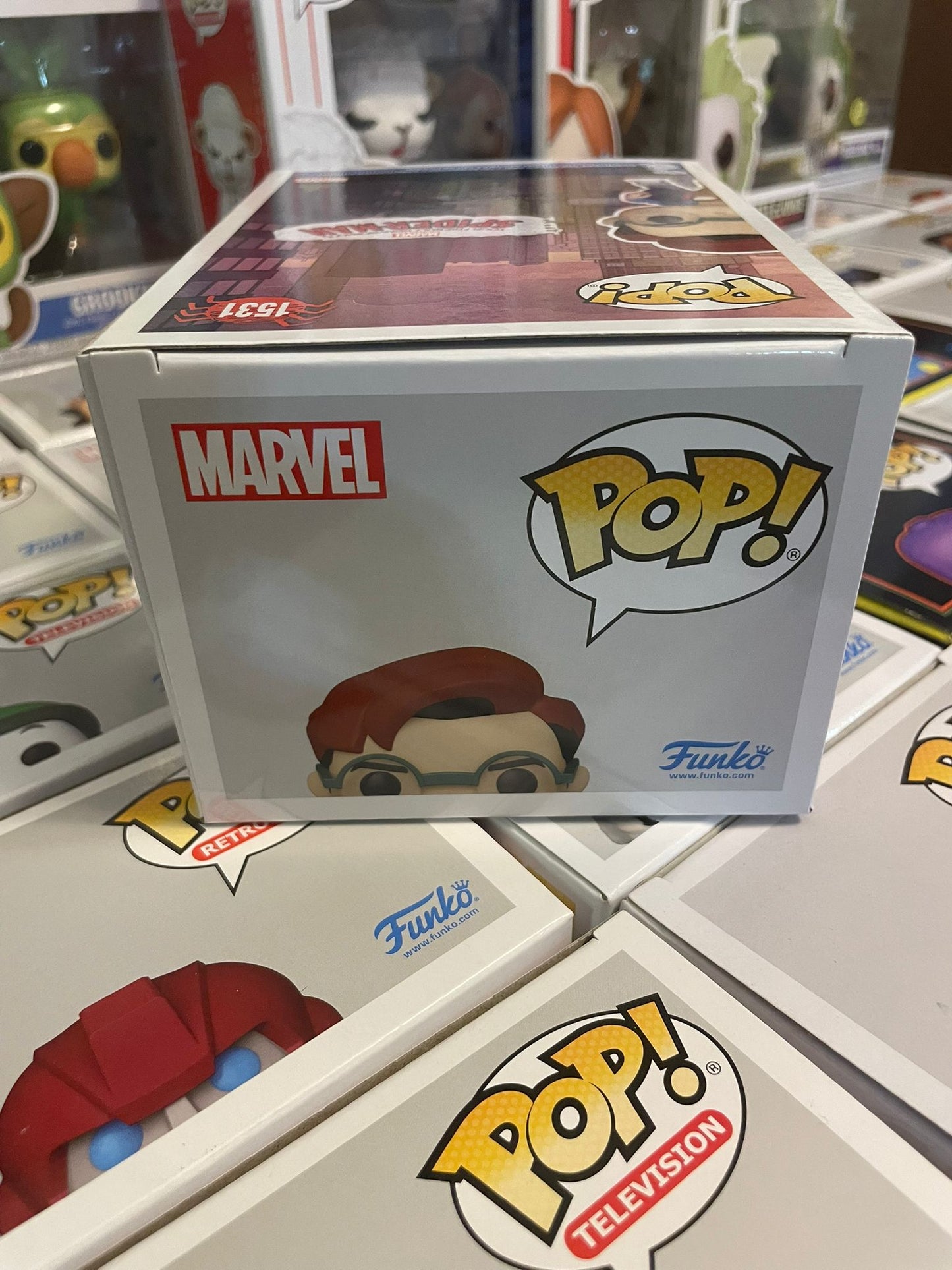 Funko Pop! Your Friendly Neighborhood Spider-Man Peter Parker Exclusive