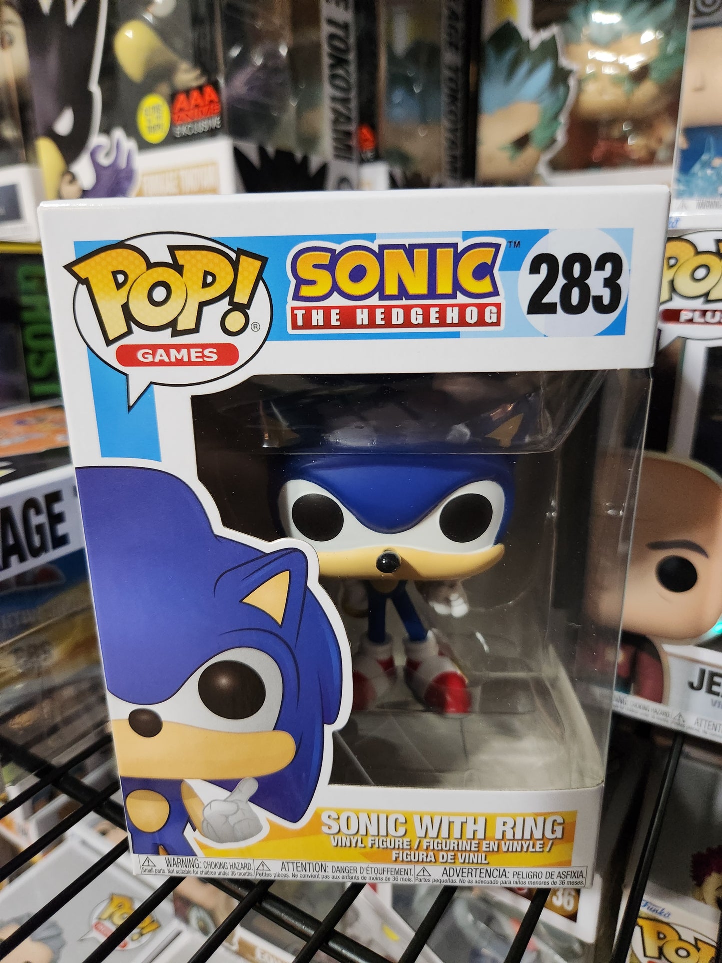 Funko Pop! Sonic the Hedgehog Sonic with Ring