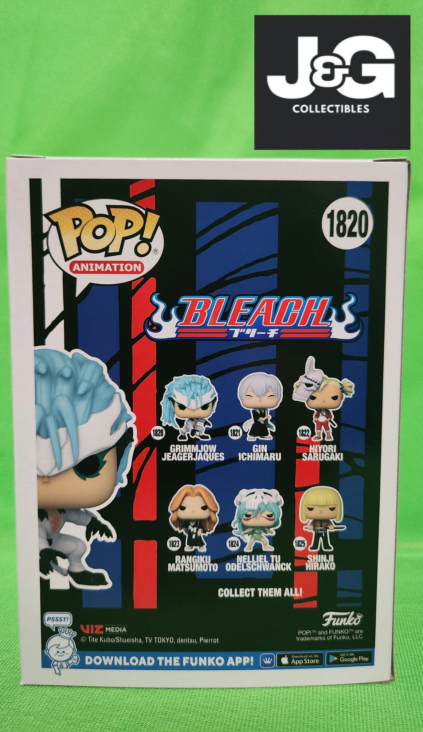 Funko Pop! Bleach Grimmjow Jeagerjaques