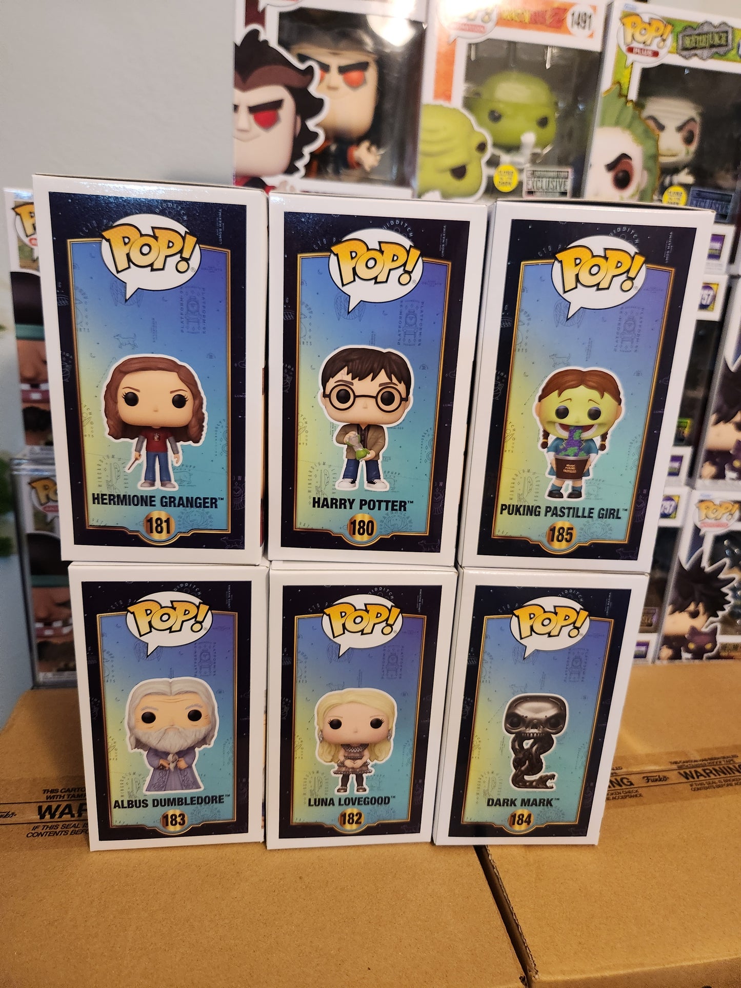 Funko Pop! Harry Potter Harry Potter Wave 18 Set Of 6 Pops