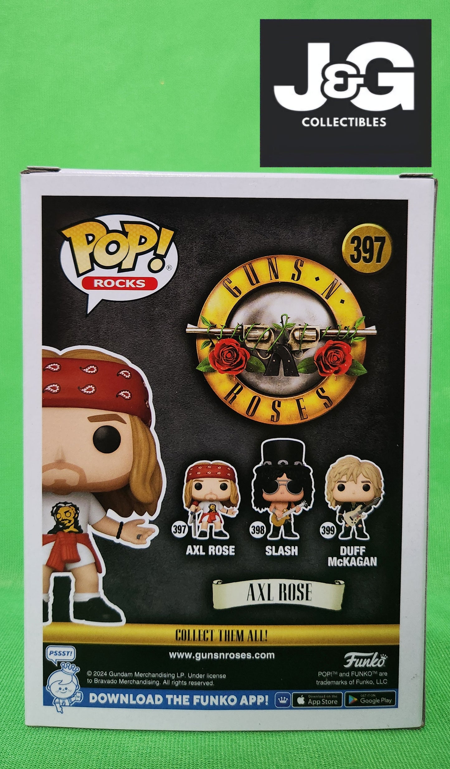 Funko Pop! Guns And Roses Axl Rose