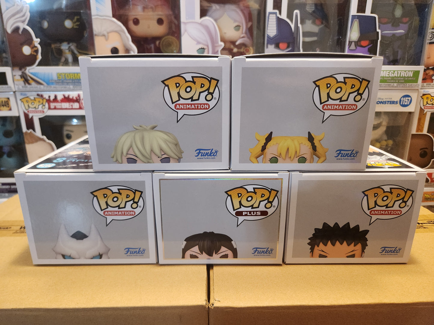 Funko Pop! Kaiju No 8 Full Set Of 5 Commons