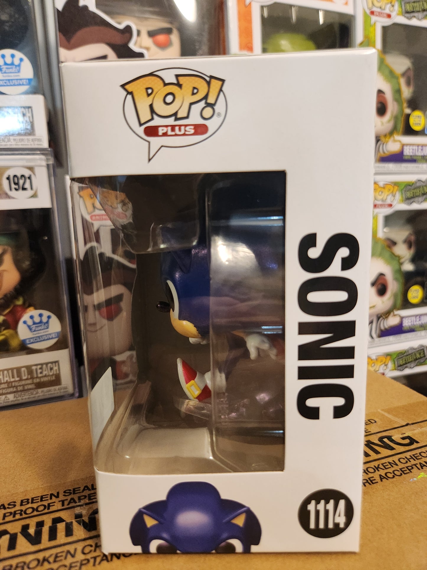 Funko Pop! Plus Sonic the Hedgehog Sonic Pearlescent Exclusive