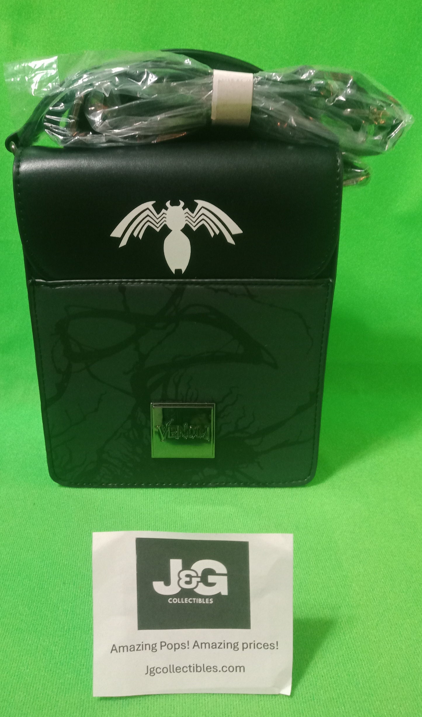 Marvel Venom Face Glow in the Dark Crossbody Bag