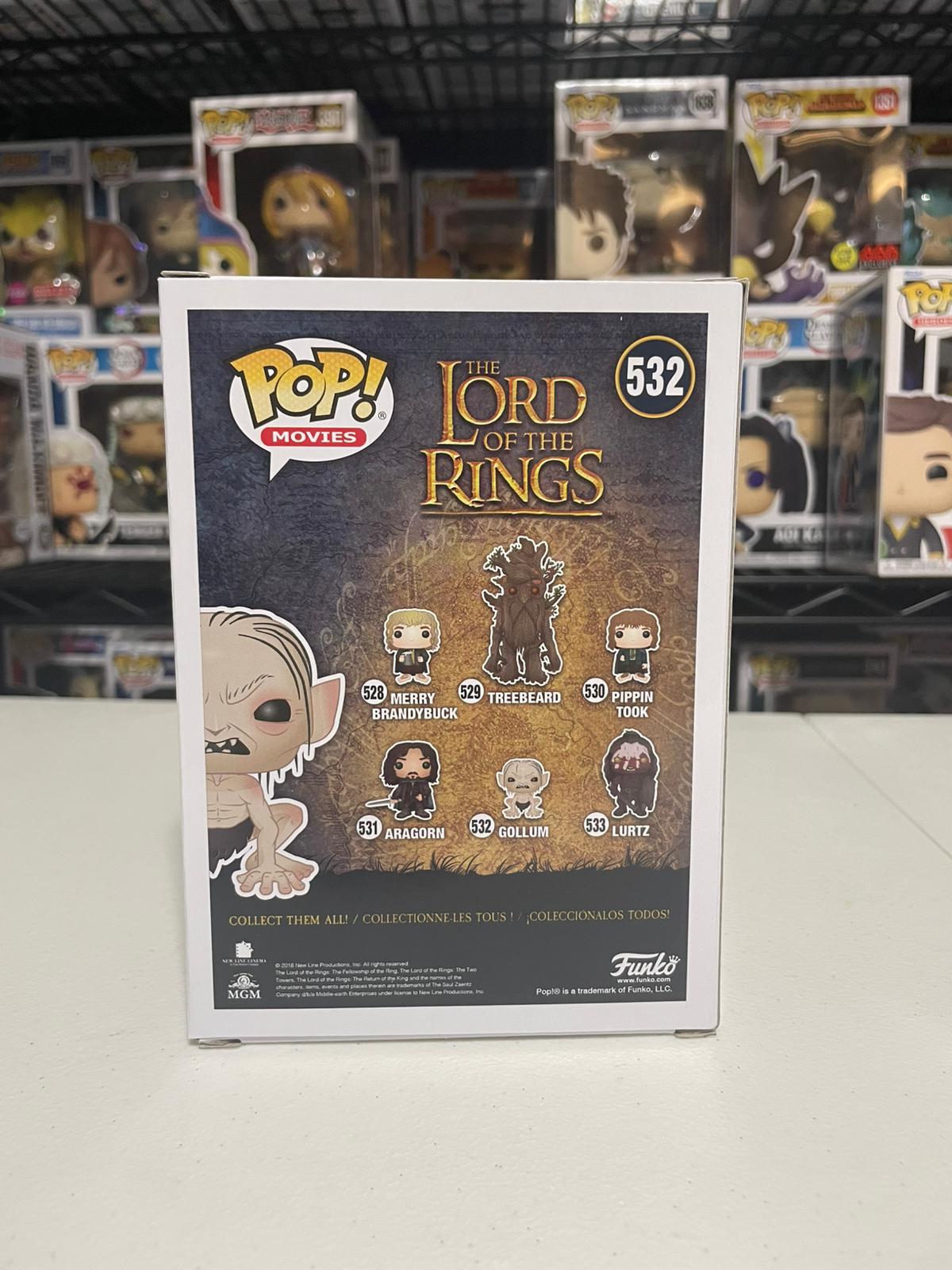 Funko Pop! The Lord of The Rings Gollum with Fish Chase