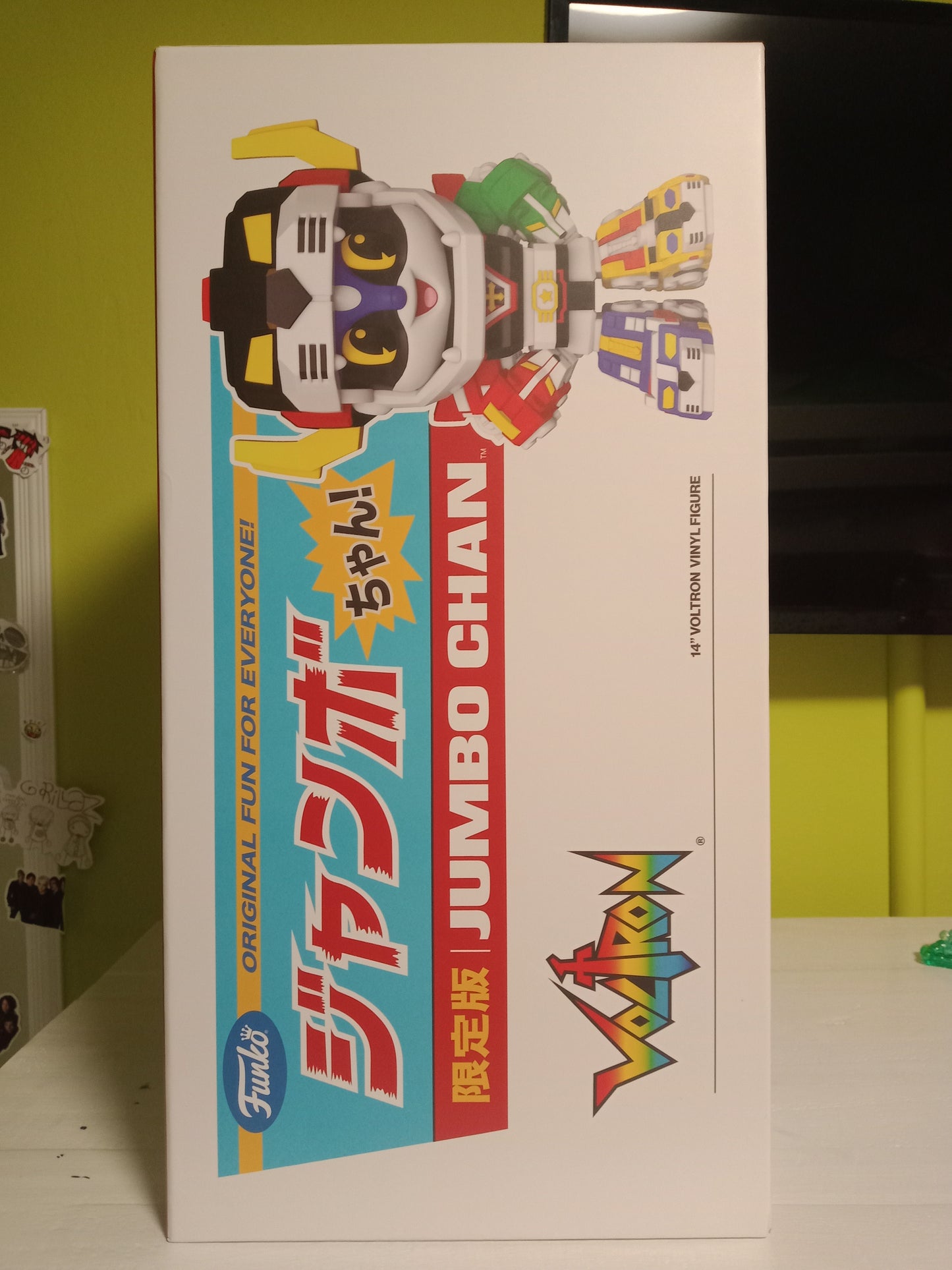 Funko Pop! Jumbo Chan Voltron! 14'' Vinyl Limited Edition 1 OF 1200 Made