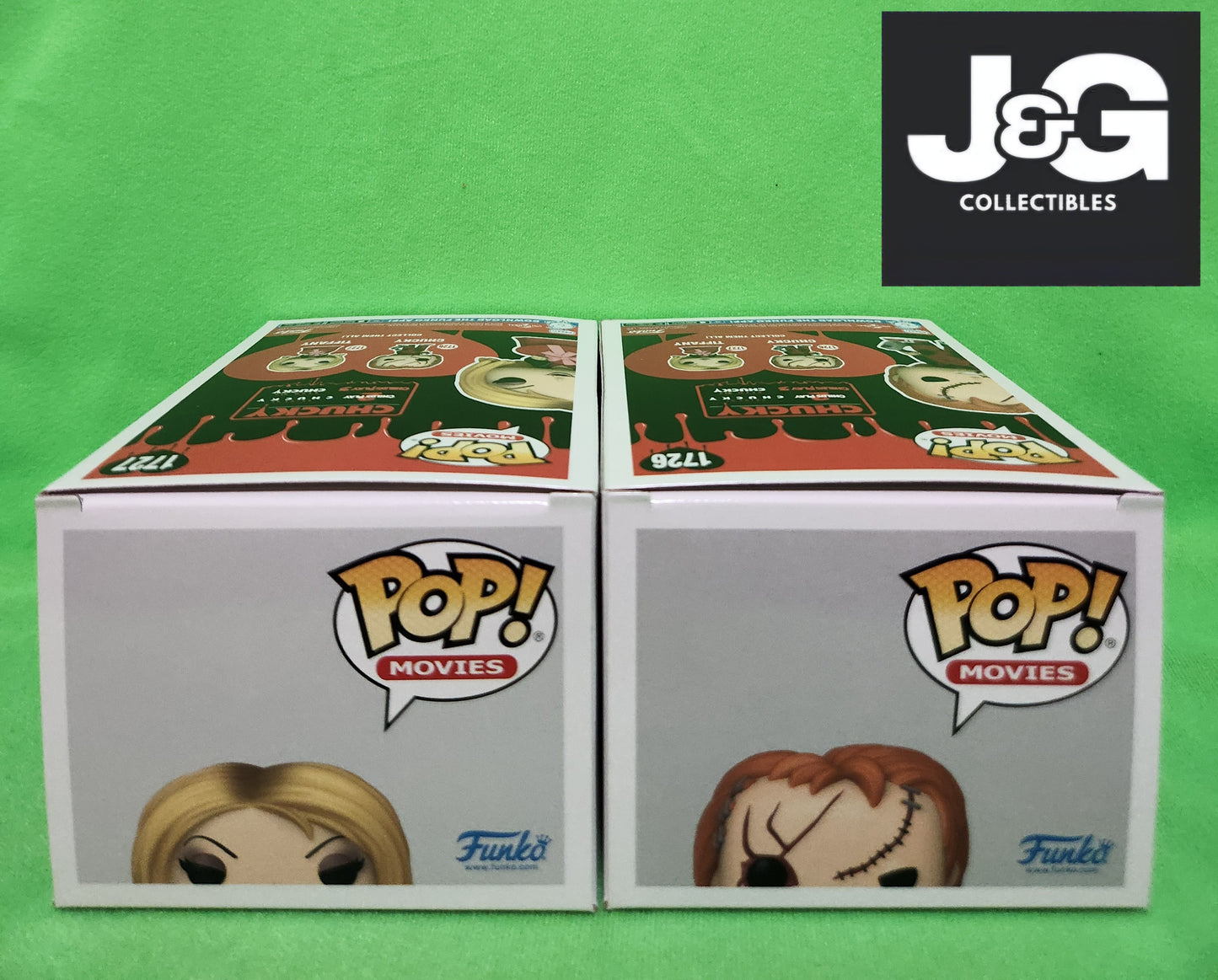 Funko Pop! Chucky Valentines Chucky and Tiffany Set