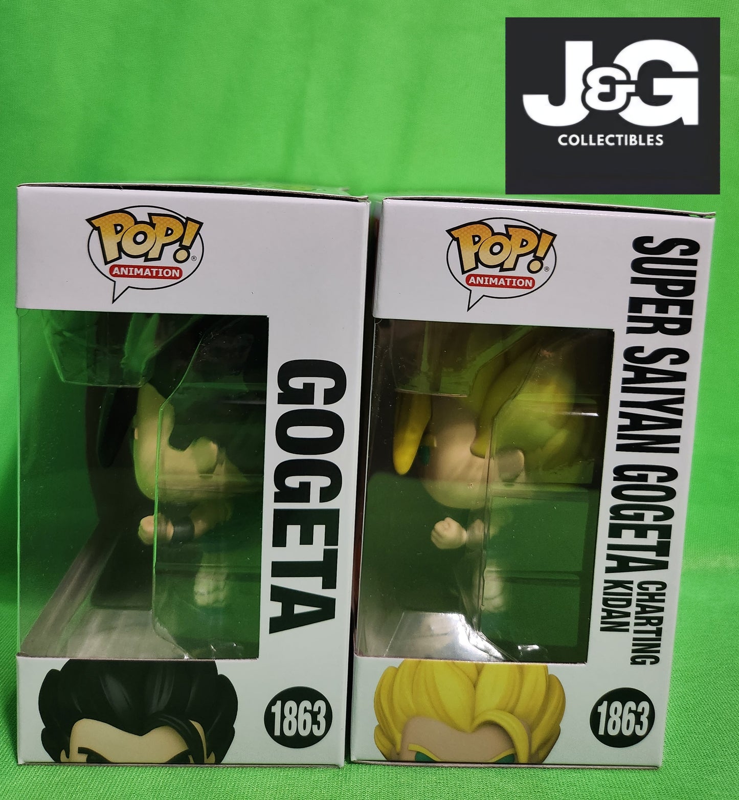 Funko Pop! Dragon Ball Suoer Broly Gogeta Chase and Common Set