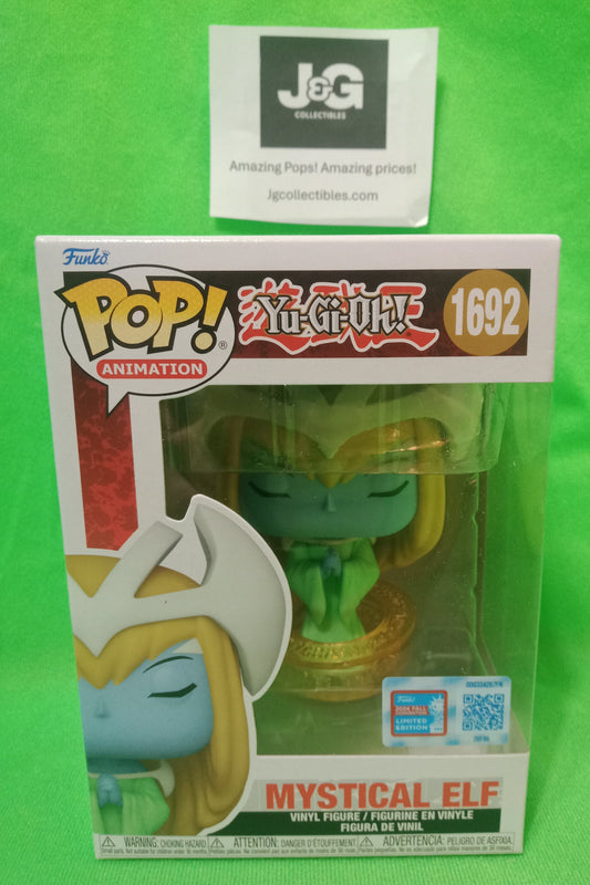 Funko Pop! Yu-Gi-Oh Mystical Elf NYCC Exclusive
