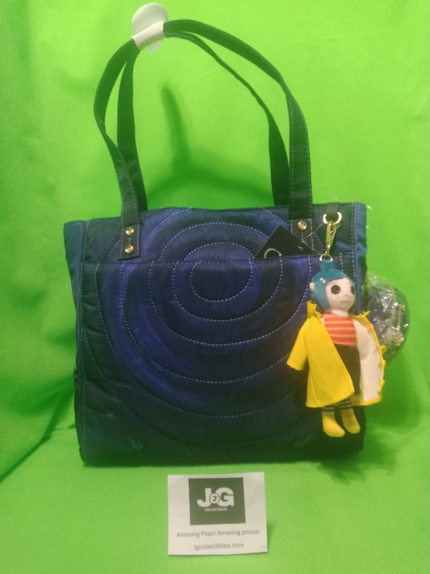 Exclusive Coraline Tunnel Tote Bag with Coin Purse and Coraline Doll