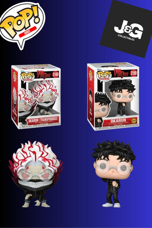 Funko Pop! Dandadan Okarun Chase and Common Bundle PREORDER