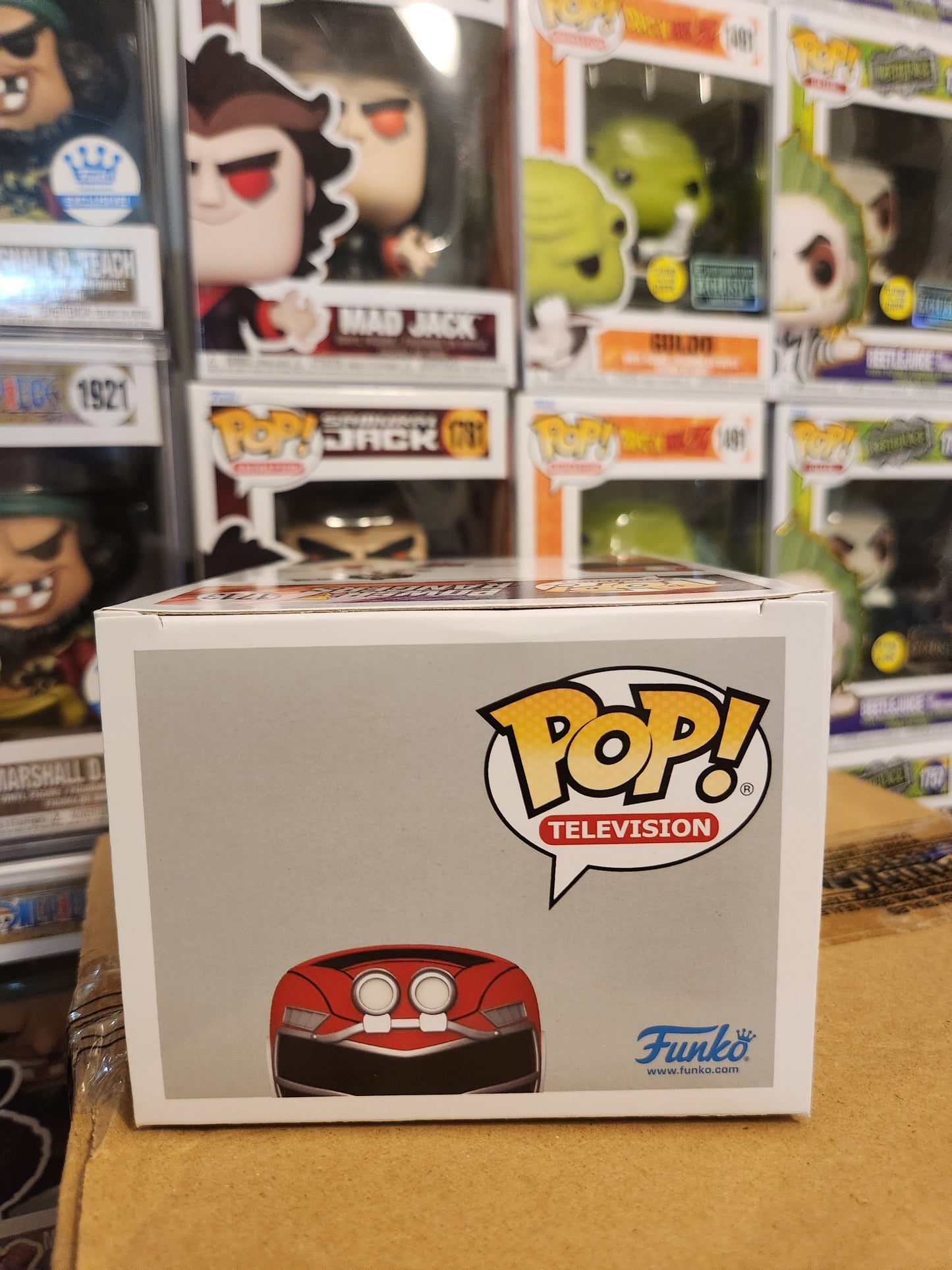 Funko Pop! Power Rangers Red Turbo Ranger