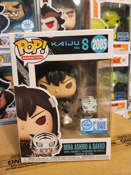 Funko Pop! Kaiju No. 8 Mina Ashiro and Bakko Exclusive