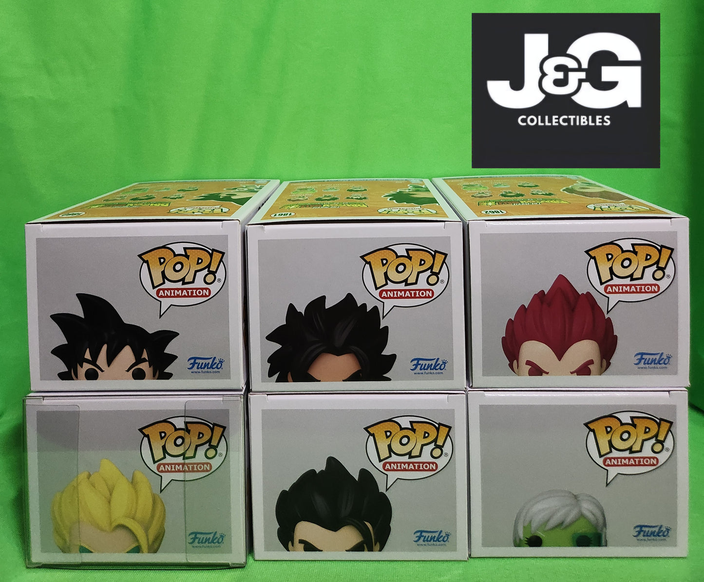 Funko POP! Dragon Ball Super Broly Set of 6 Pops (Gogeta Chase Included)