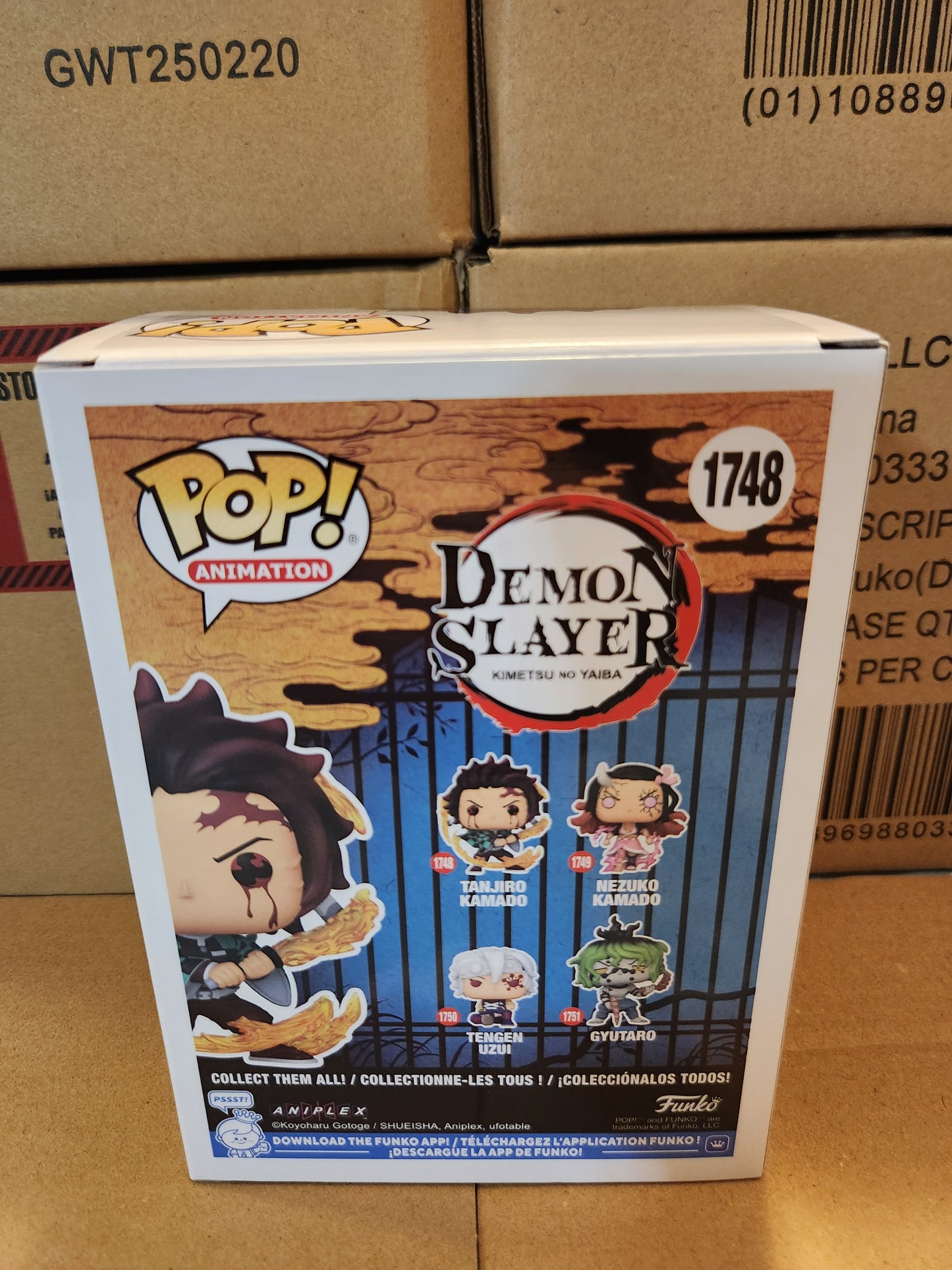 Funko Pop! Demon Slayer Tanjiro Kamado Sun Breathing
