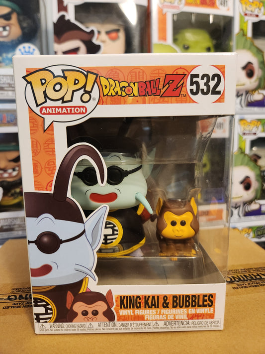 Funko Pop! Dragon Ball King Kai & Bubbles