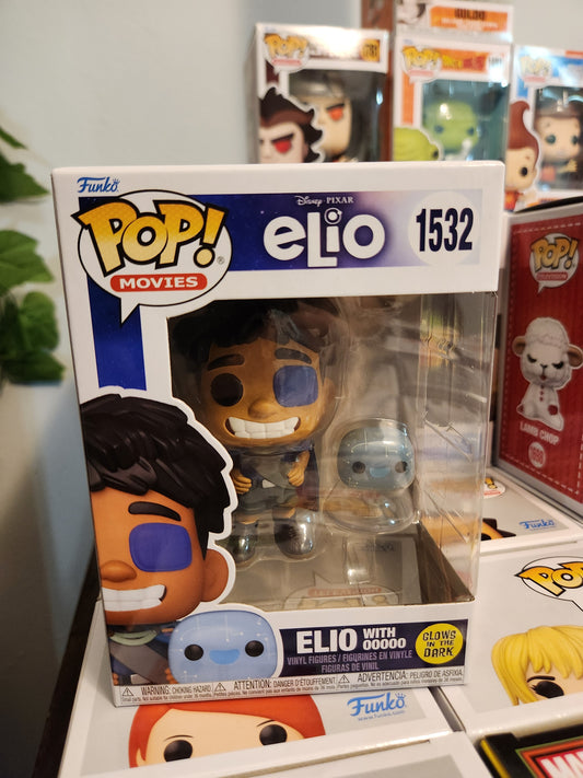 Funko Pop! Pixar Elio with OOOOO Glow