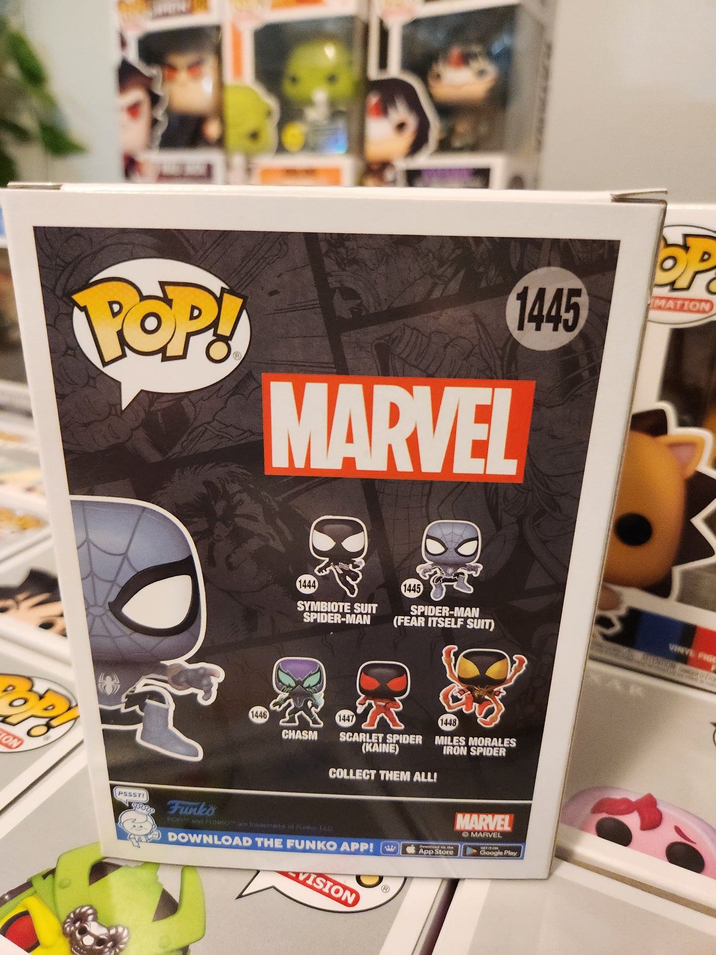 Funko Pop! Marvel Spider-Man Fear Itself Suit Glow in the Dark