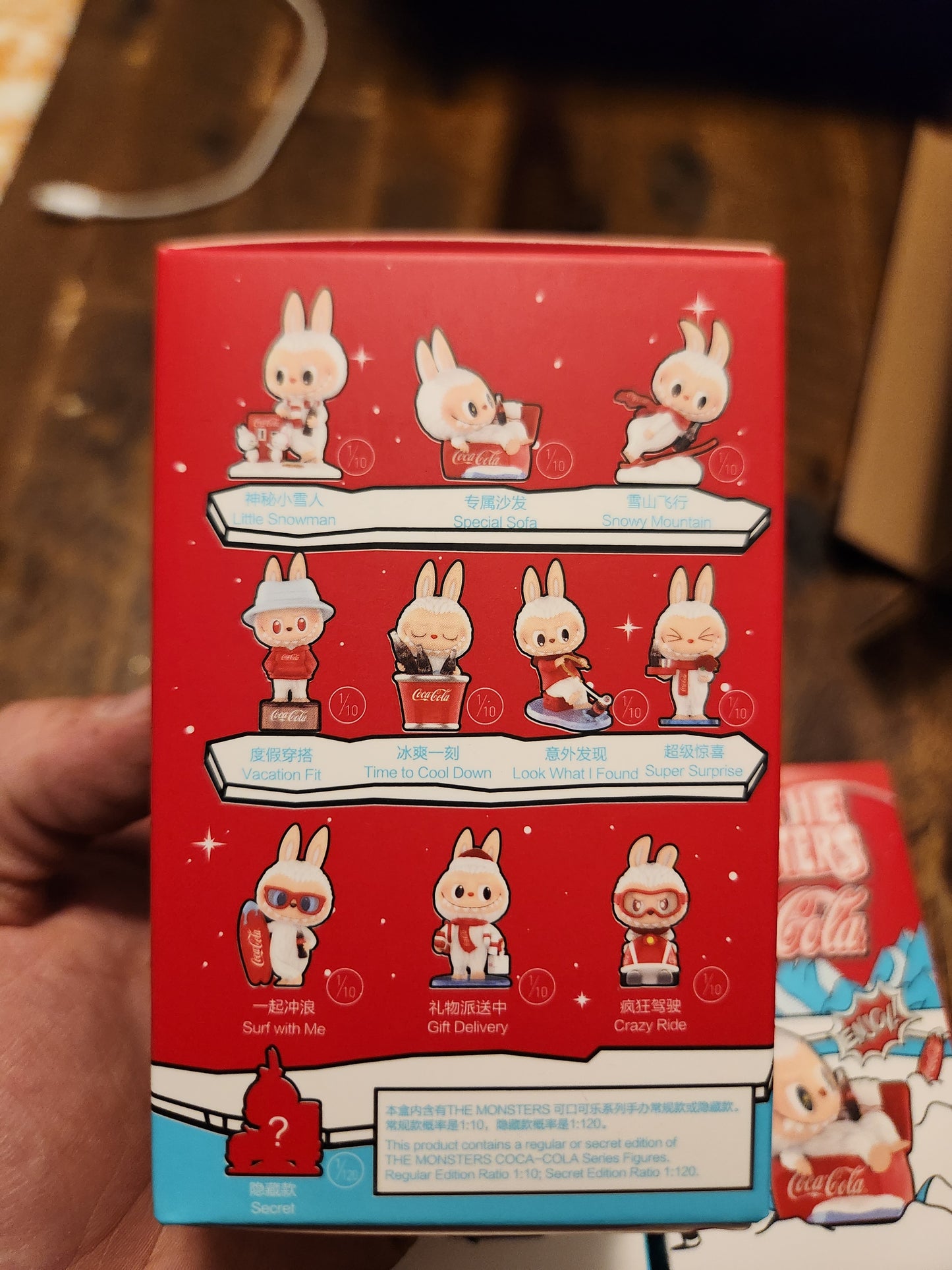 Pop Mart (1) The Monsters Coca-Cola Series Blind Box Figure 100% AUTHENTIC LaBuBu