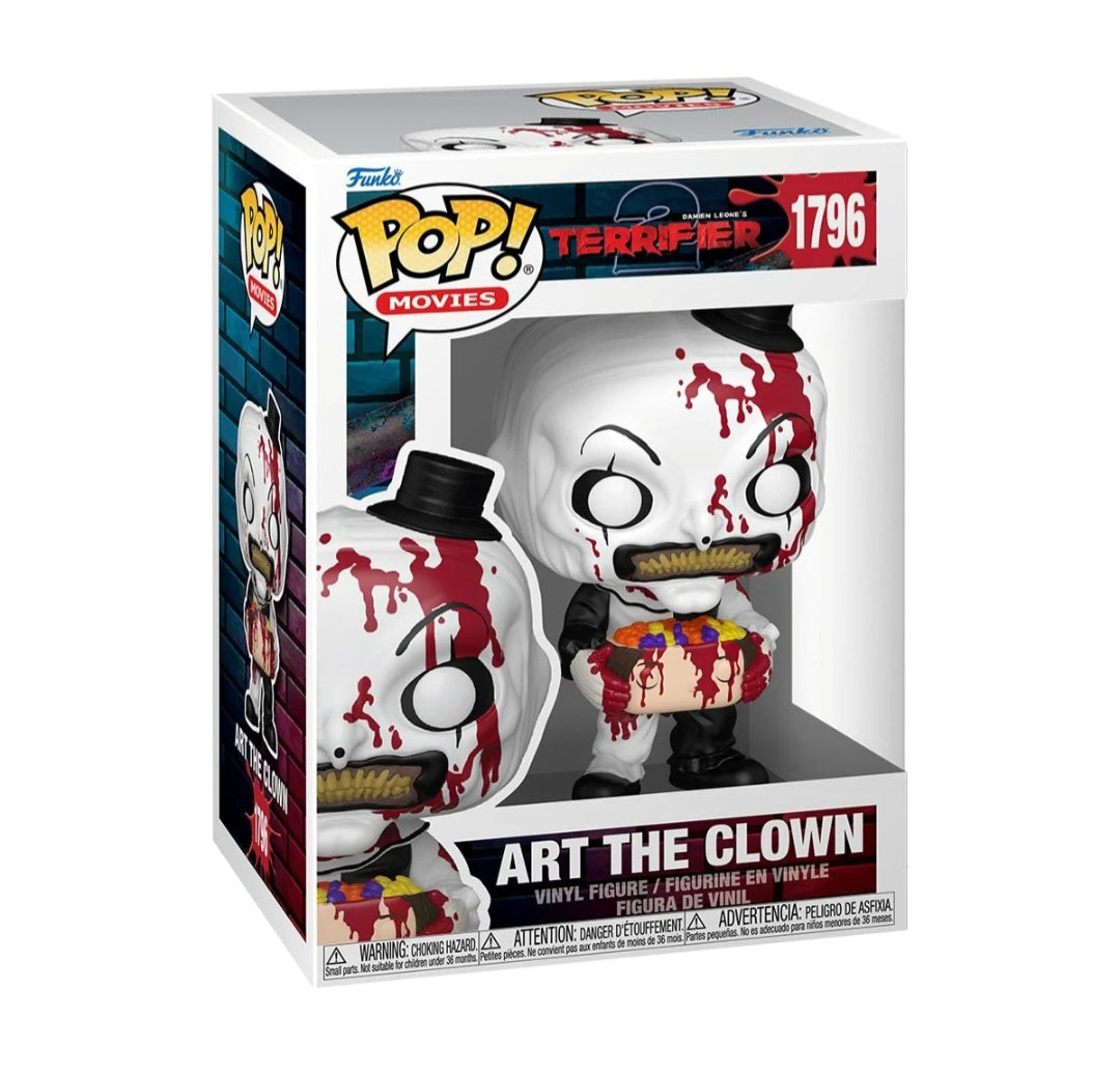 Funko Pop! Terrifier Art the Clown (Candy Bowl Head) PREORDER